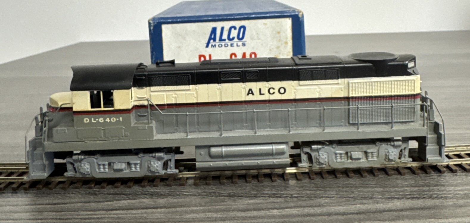 ALCO Models HO Brass #D-101 DL-640 ALCO DEMO – Custom Painted, Lighted & Tested!