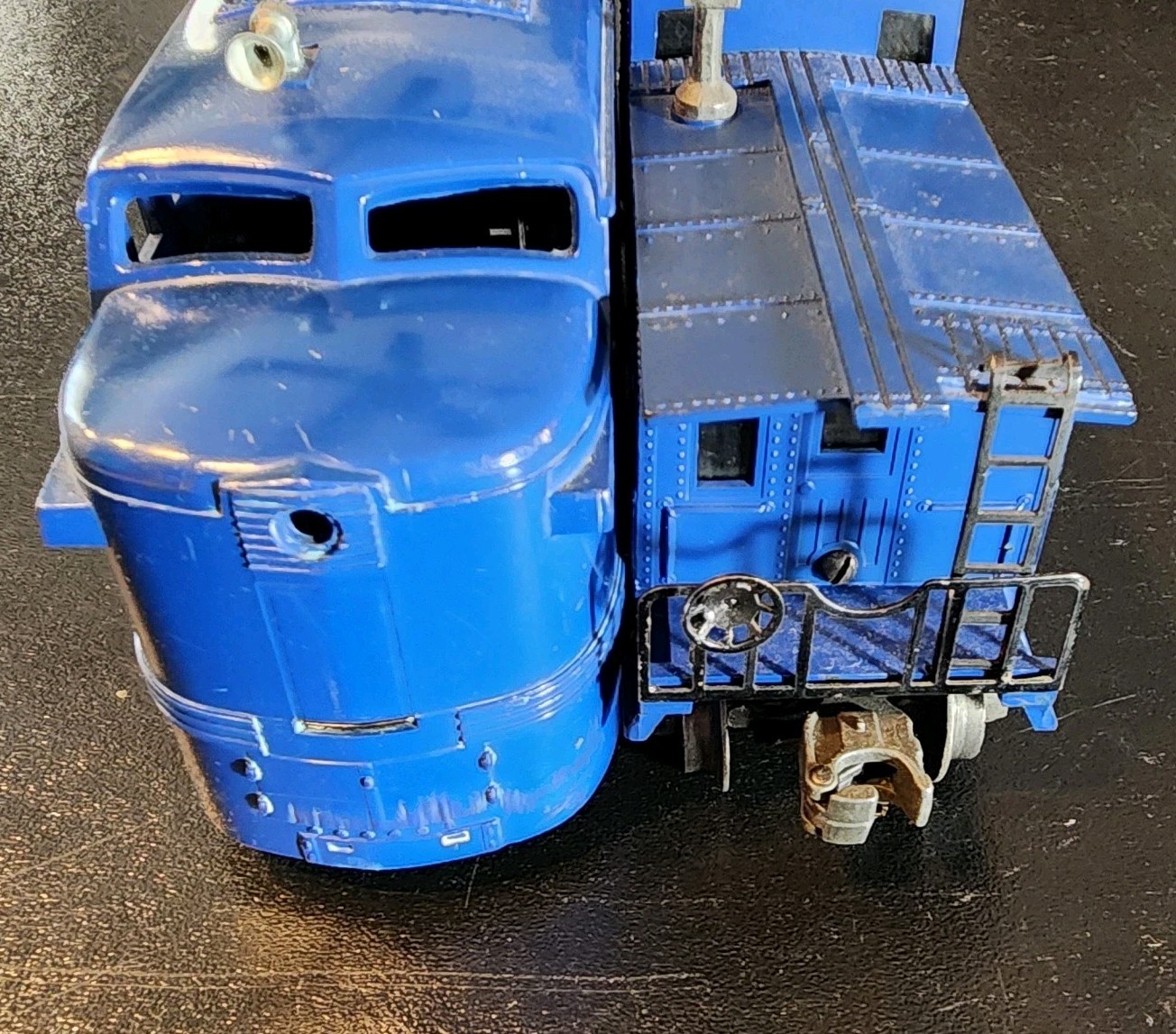 Lionel #212 USMC Alco Diesel A Unit w/6017-50 USMC SP/Type Caboose 58-59 XS118