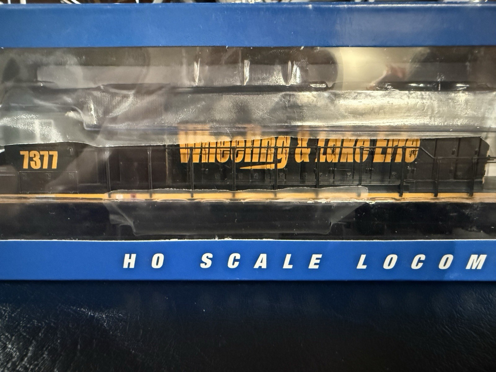Bachmann HO DCC Diesel Locomotive Wheeling & Lake Erie MPN 7377 Black/Yellow