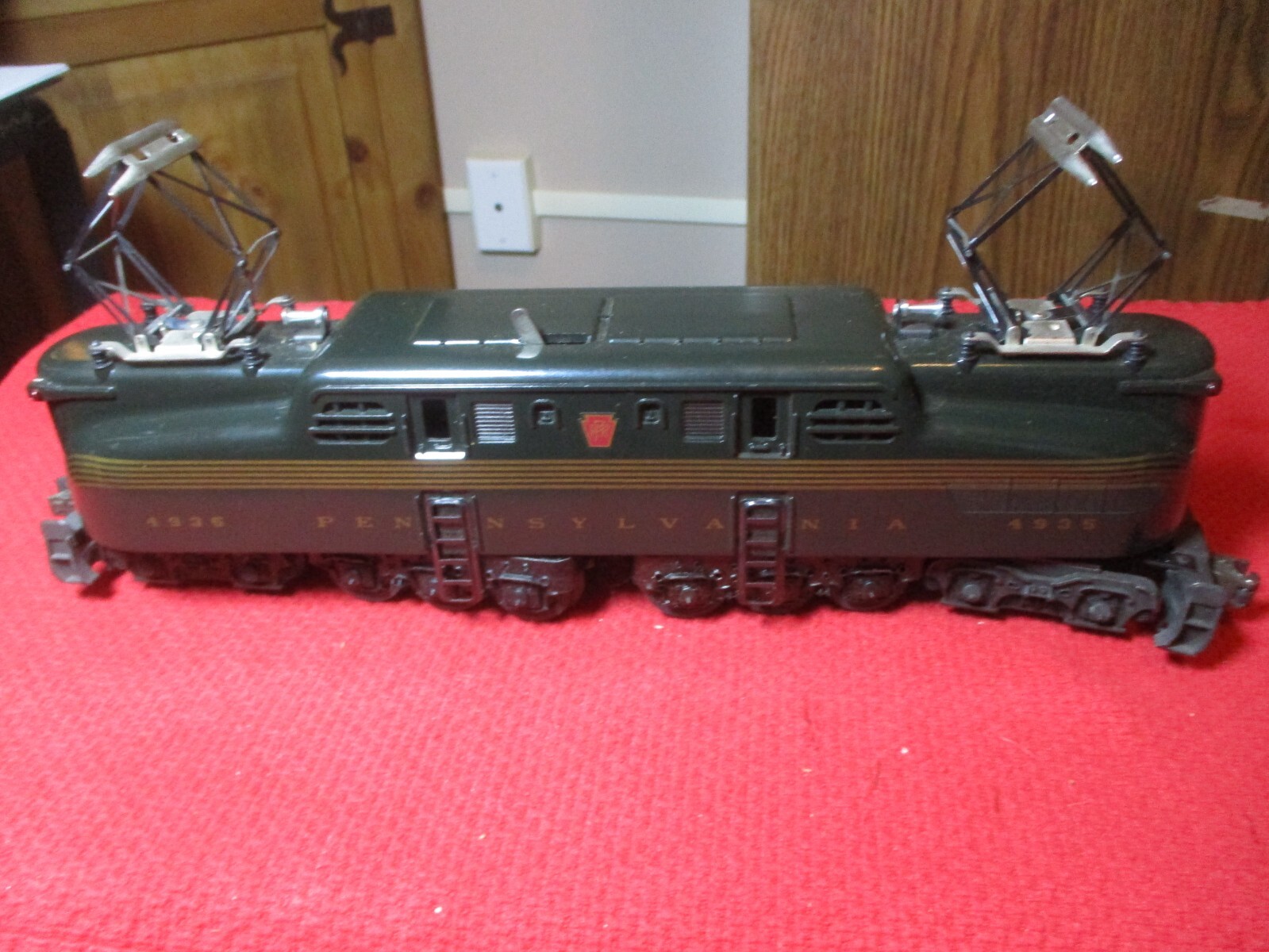 MTH 20-5504-1 Green 5 Stripe GG-1 Electric Locomotive #4935 O Scale Train 1:48