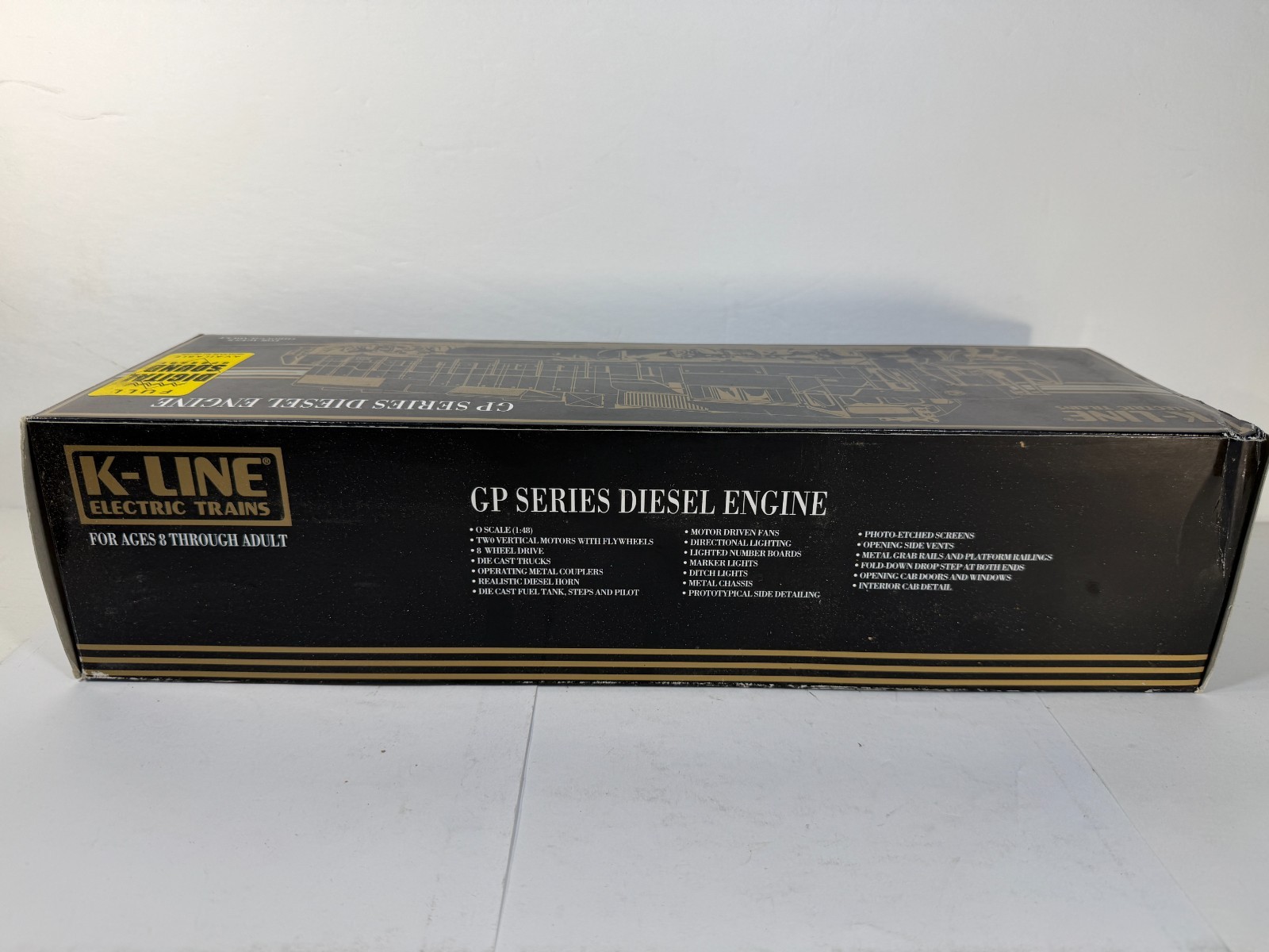 K-Line BNSF GP38-2 Diesel Engine K2411-2099 O Gauge Locomotive w/ Box & Manual