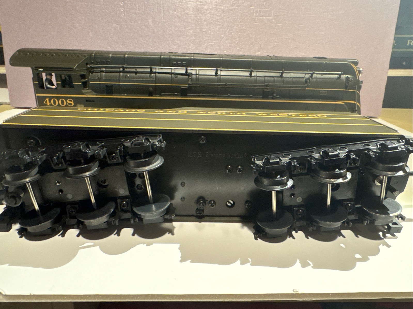 MTH Premier Chicago Northwestern E4 Hudson Steam Locomotive PS1 20-3034-1 ,BCR
