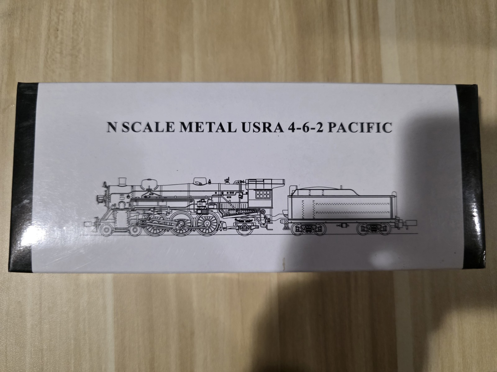 Model Power N Scale Metal USRA 4-6-2 Pacific 7401 PRR 3740