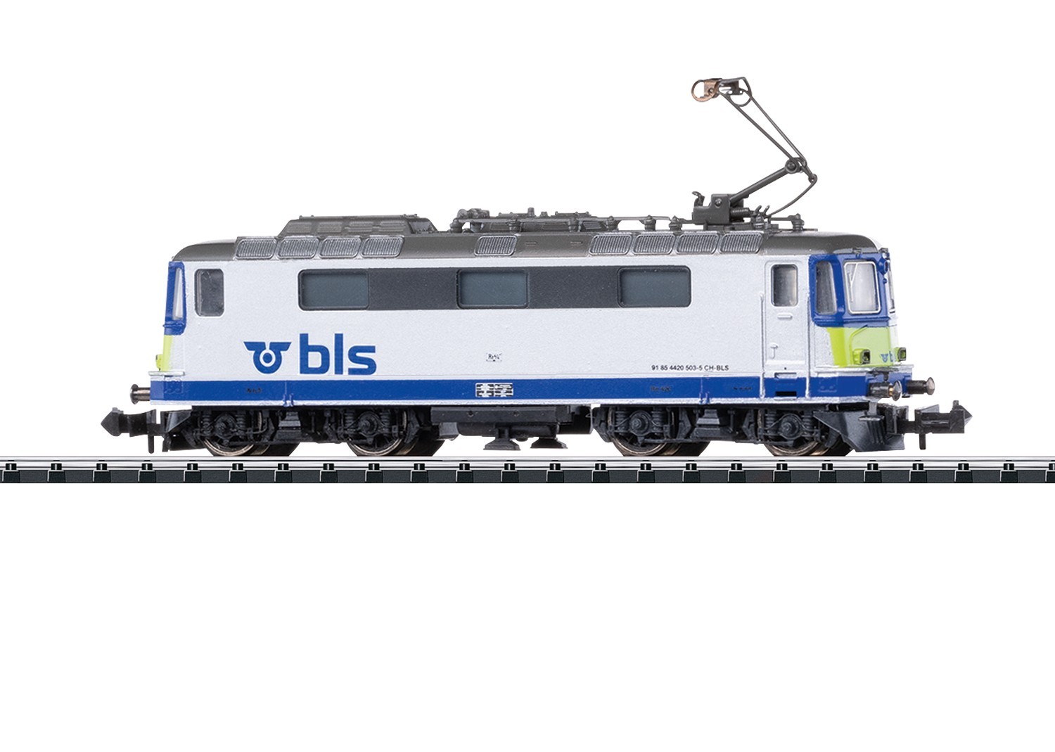 Trix 16884 Scale N Locomotive Re 420 Livery Grey And Blue BLS Ep. VI