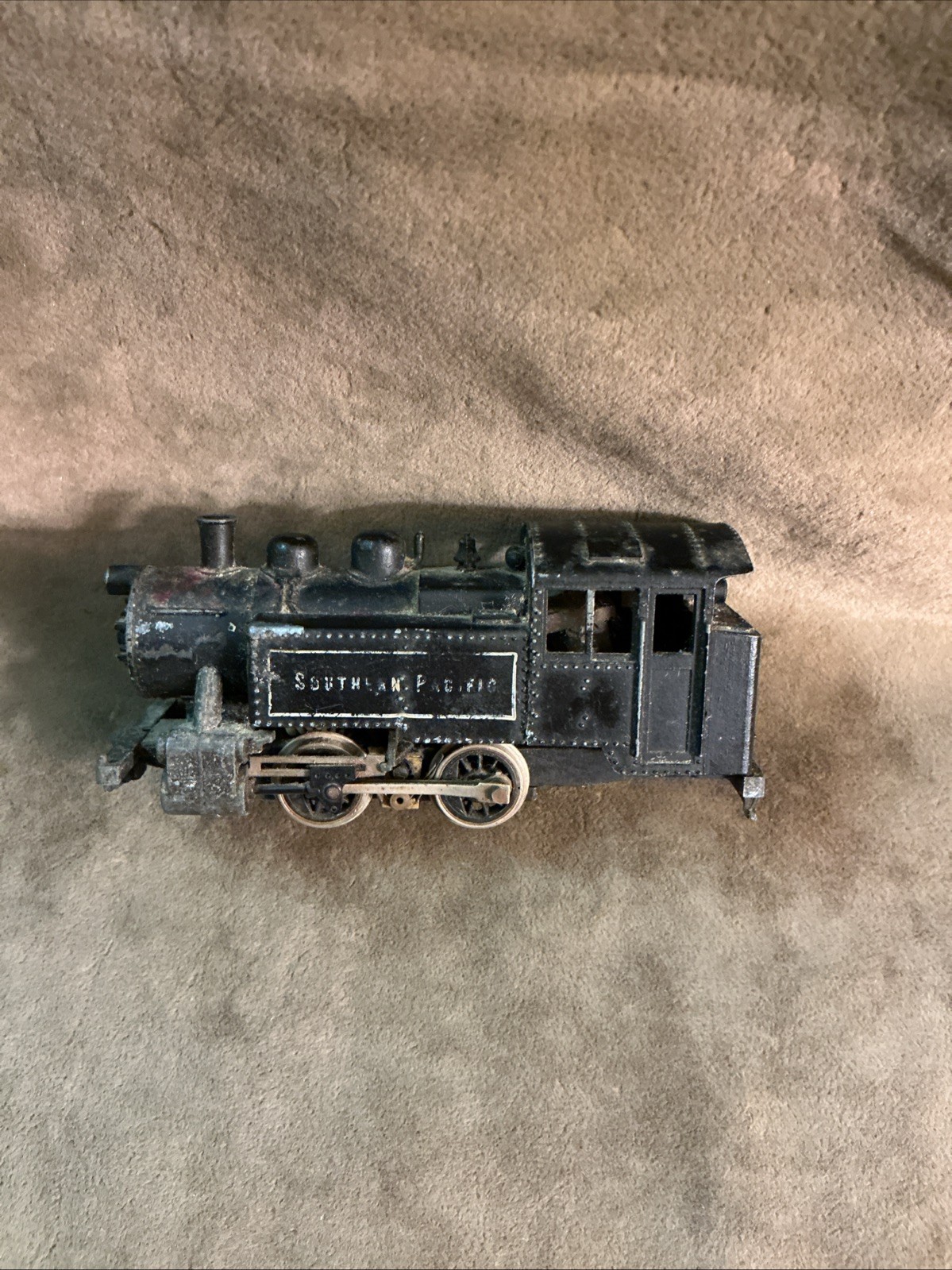 1950’s MANTUA 3992 HO vintage southern Pacific steam locomotive miniature As Is