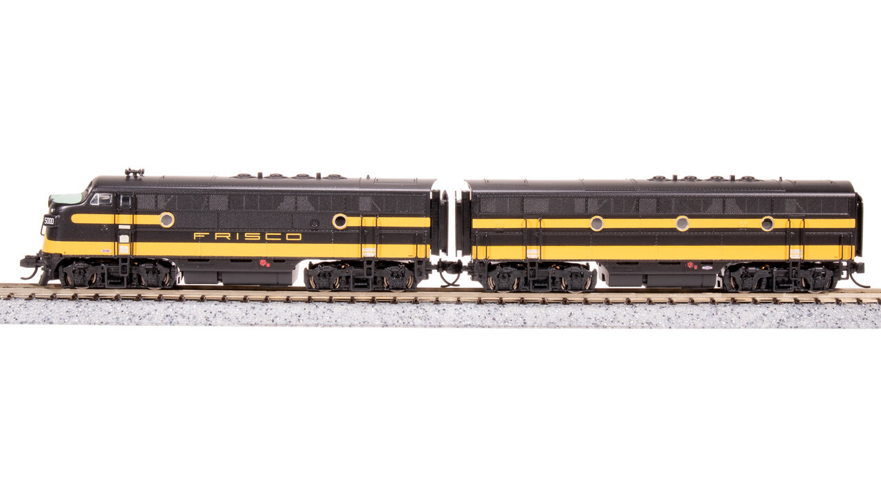 Broadway Limited 7721 N Scale SLSF EMD F3 AB Diesel Unit-A Diesel #5000/5100