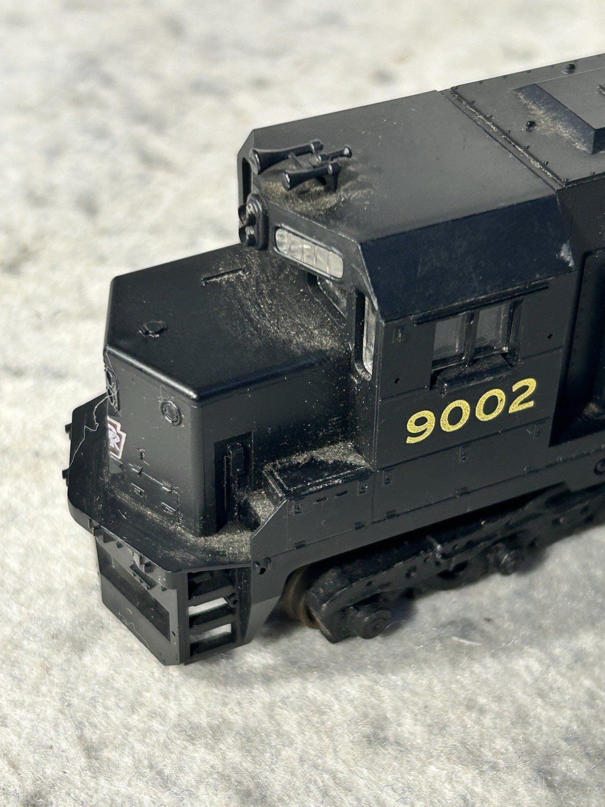 Massive Athearn Pennsylvania RR DD-40 Locomotive 2 Motors HO (Ex Box)