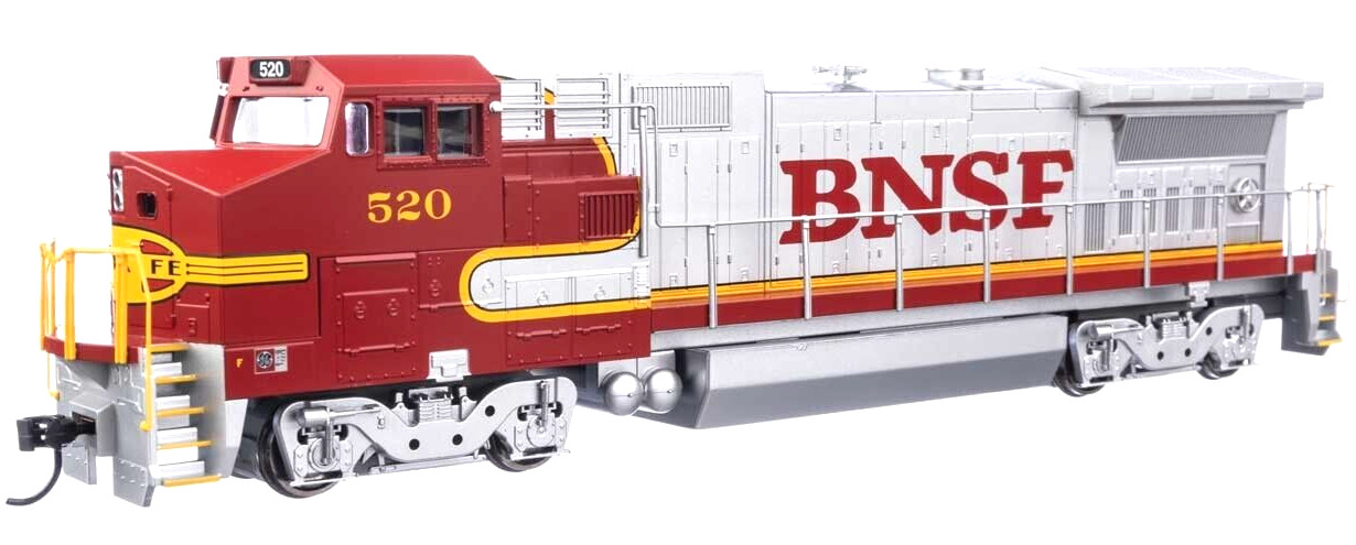 Walthers HO Scale ~ New 2024 ~ BNSF ~ Dash 8-40B #520 ~ DC/DCC Sound ~ 910-19570