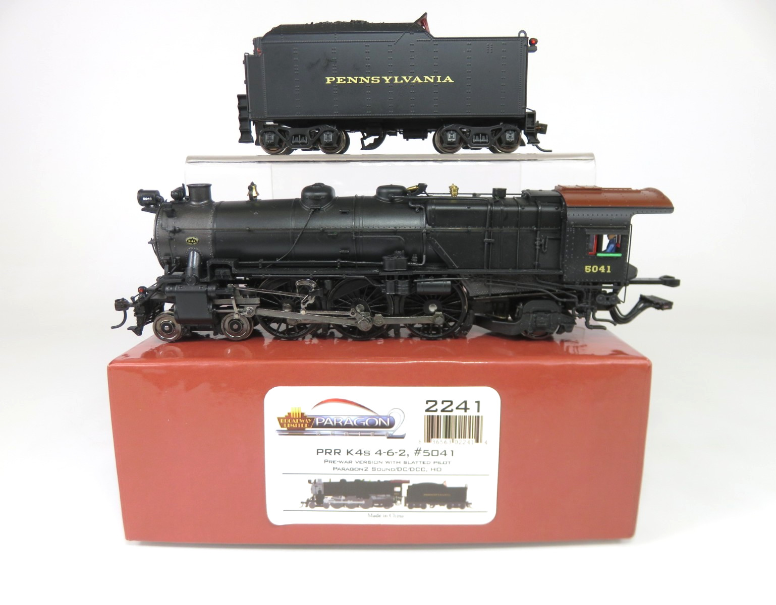 Broadway Limited 2241 HO Pennsylvania 4-6-2 K4 Steam Locomotive DCC/Sound/Smoke