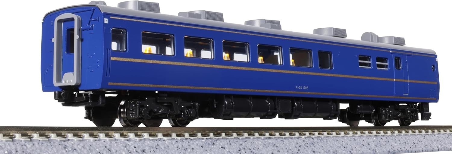 KATO N Gauge Scale 24 series Hokutosei Deluxe 6 car Railroad Models Japan TR13
