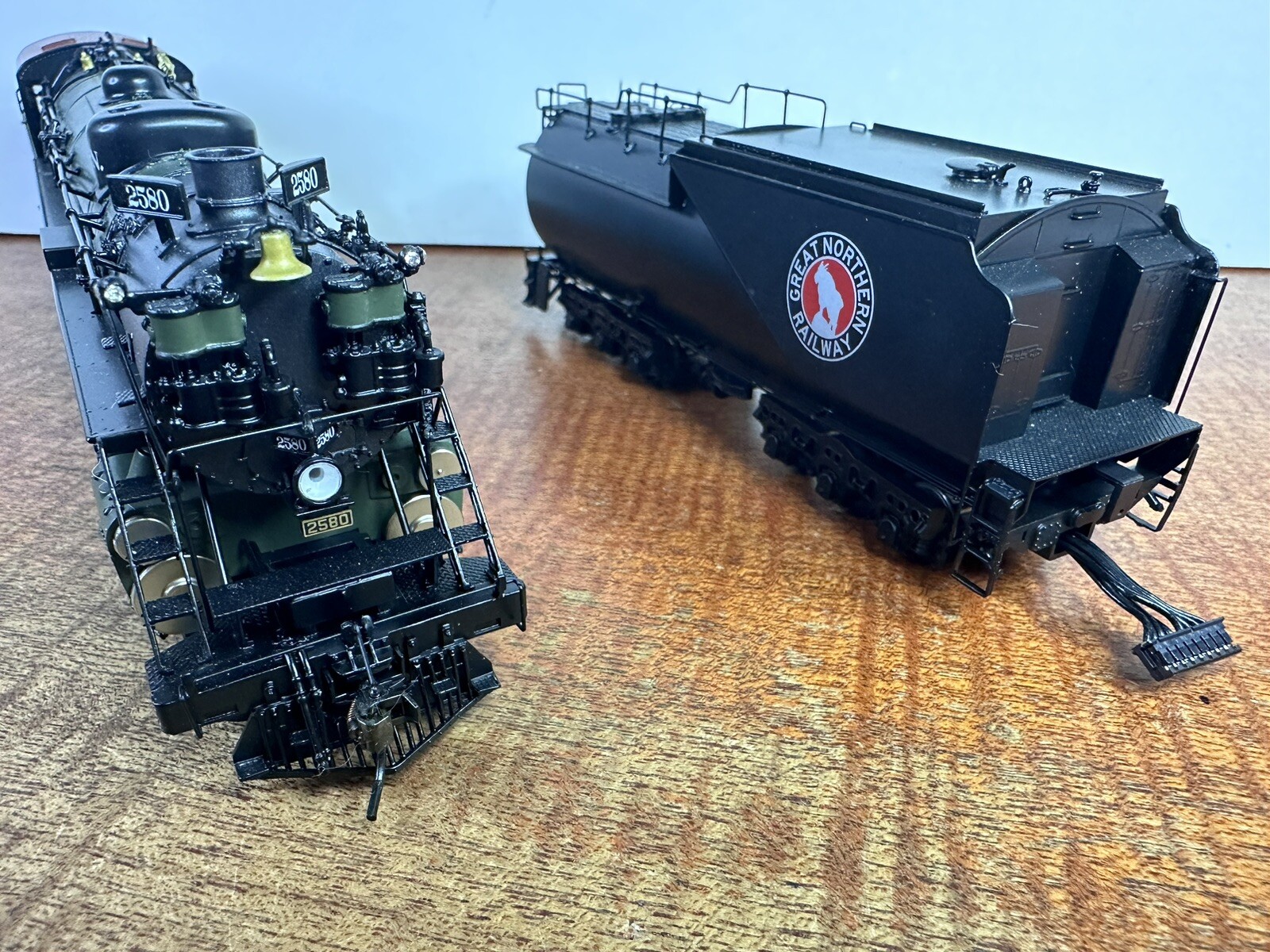 HO Scale 2871 Broadway Limited Brass Hybrid Great Northern S2 4-8-4 #2580 GN