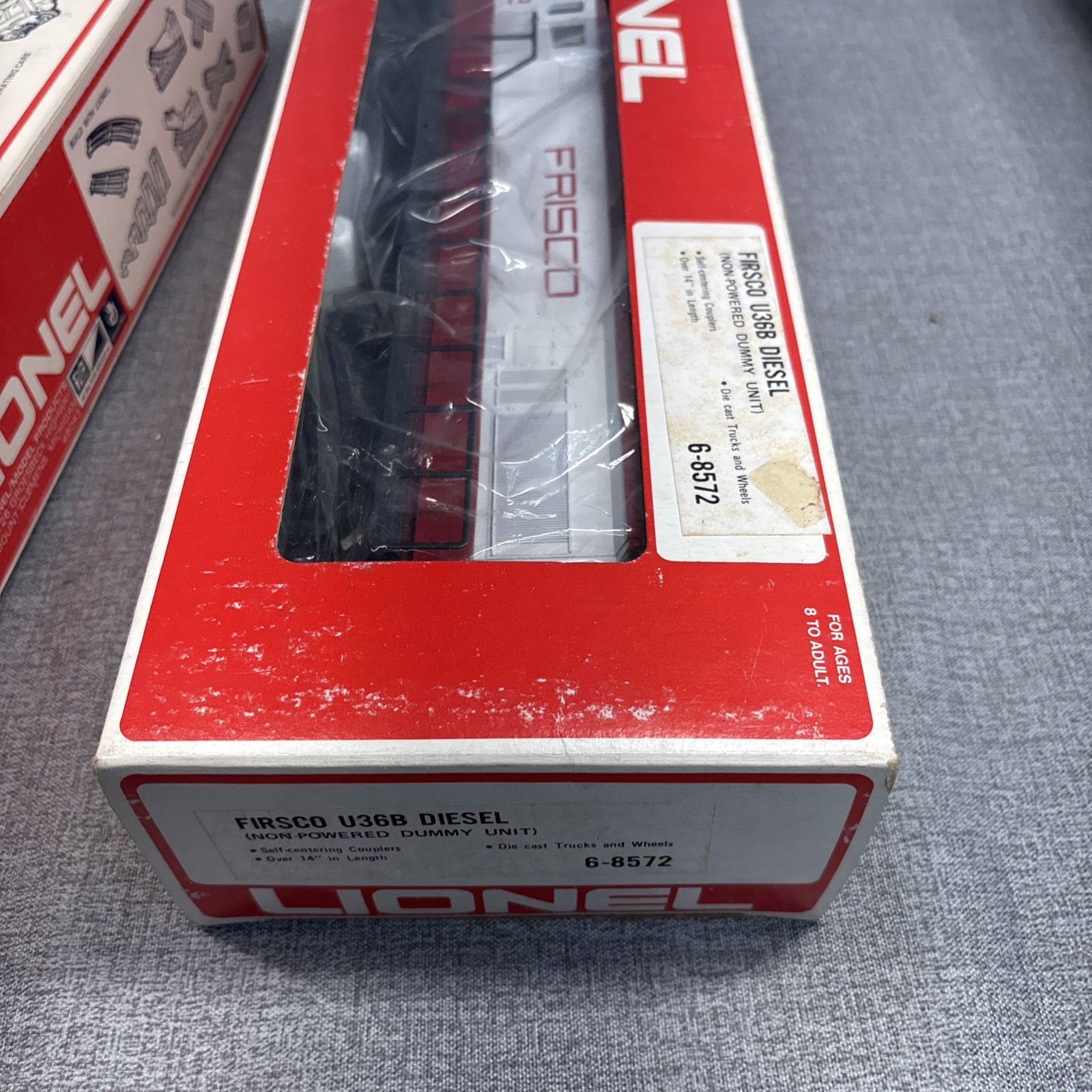 Lionel Trains Frisco U36B Diesel Engine Pair Item #6-8571 Powered & 6-8572 Dummy