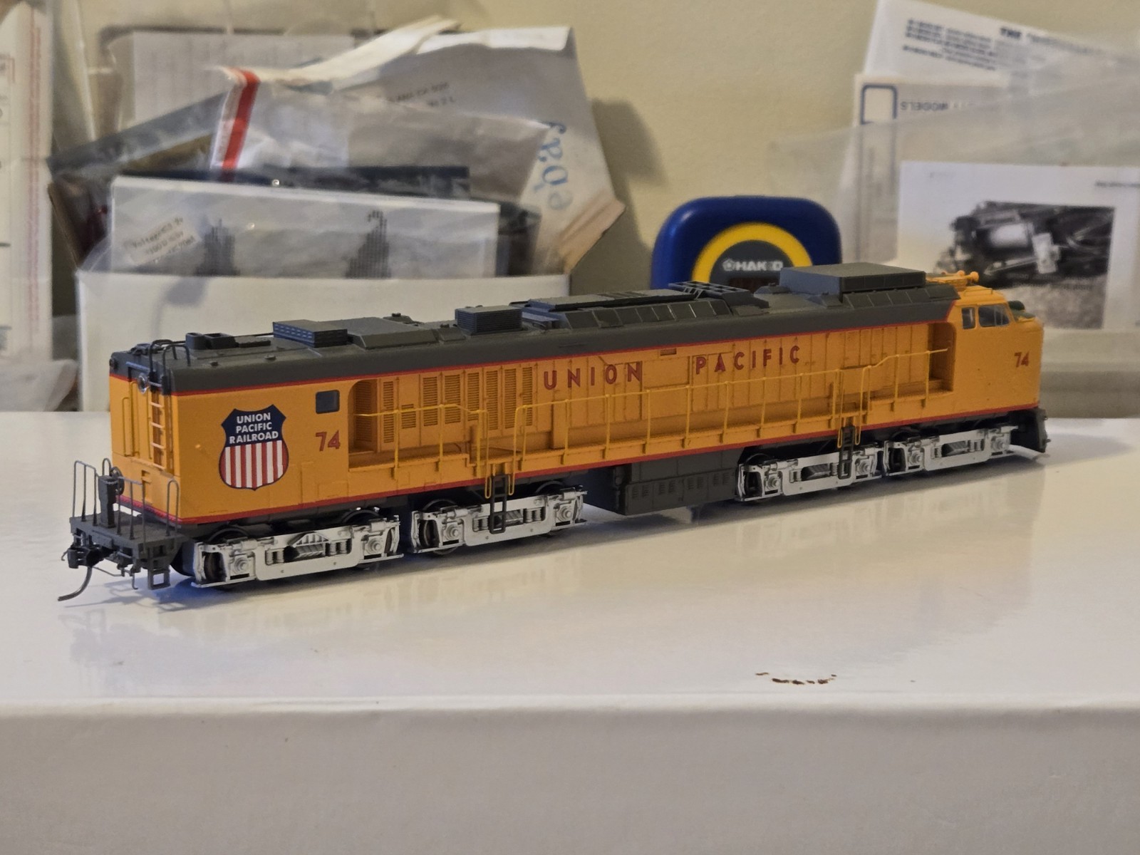 Athearn HO Union Pacific Veranda Turbine with ESU Sound/LEDs