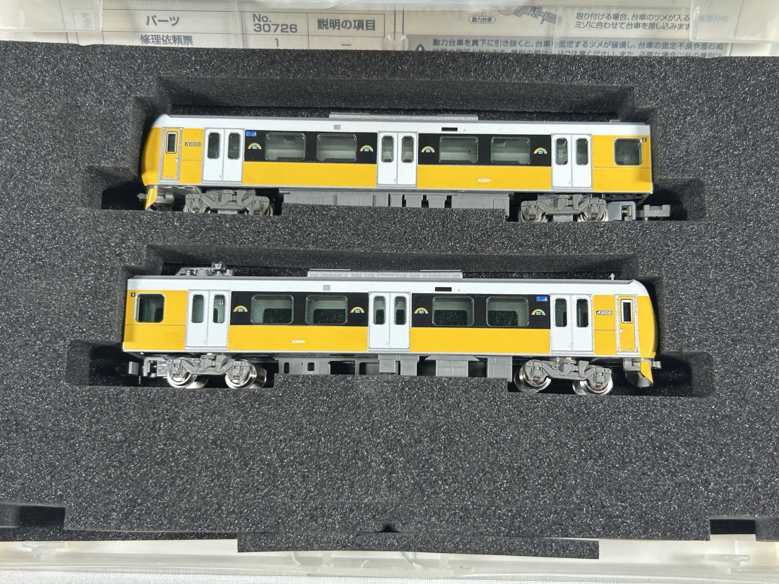 N Scale Greenmax Shizuoka National Railway A3000 30726 Brand New