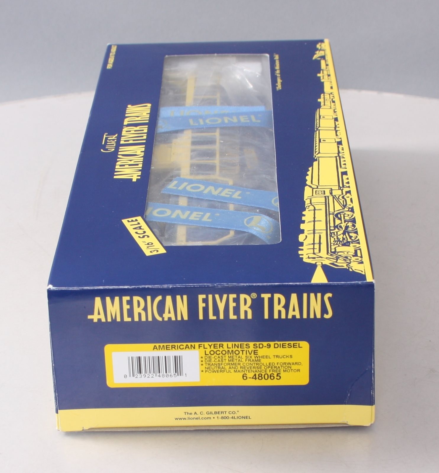 American Flyer 6-48065 S American Flyer Trains SD9 Diesel Locomotive #1956 NIB