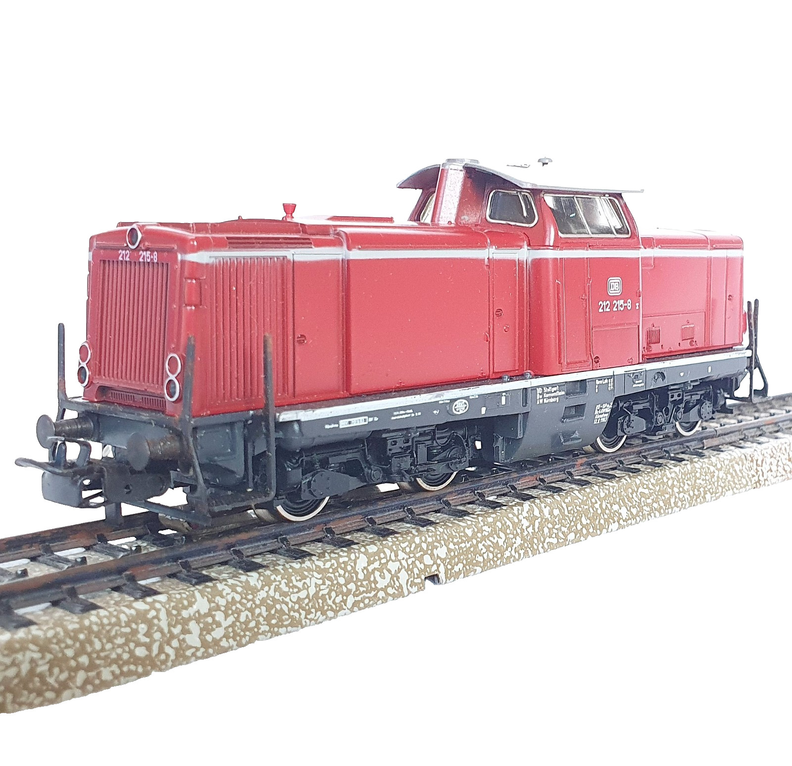 Marklin AC HO 1:87 German DB BR 212 “STANDARD DB” Red DIESEL LOCOMOTIVE MIB`85!