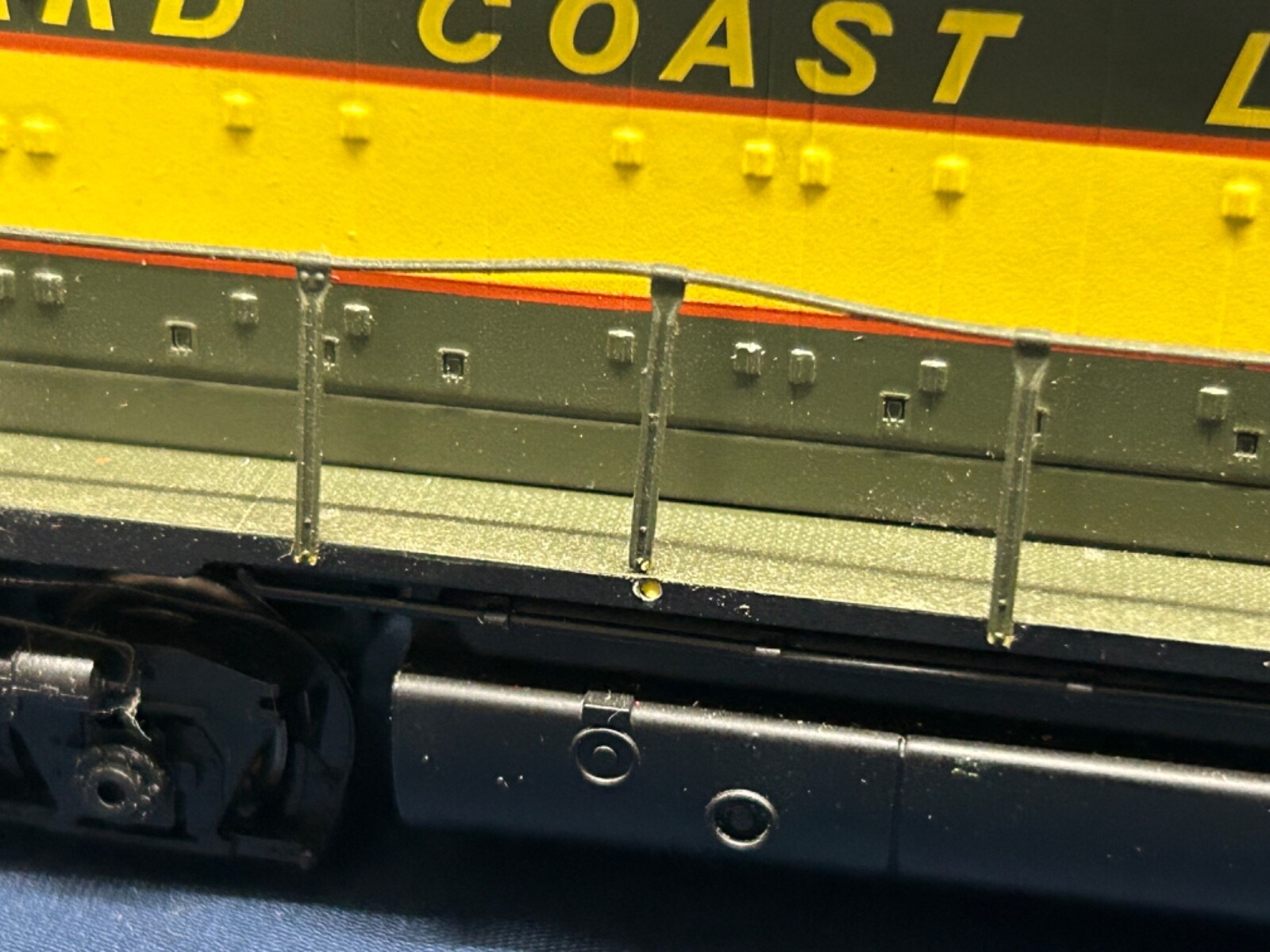 Atlas HO Seaboard Air Line #616 SDP-35 Diesel Engine DC NO BOX
