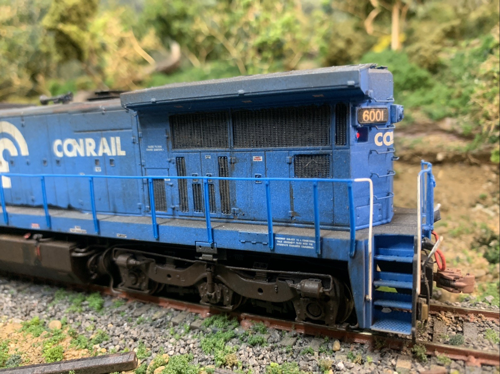 HO ScaleTrains C39-8 Conrail 6001 ESU DCC-sound Weathered CR NS CSX