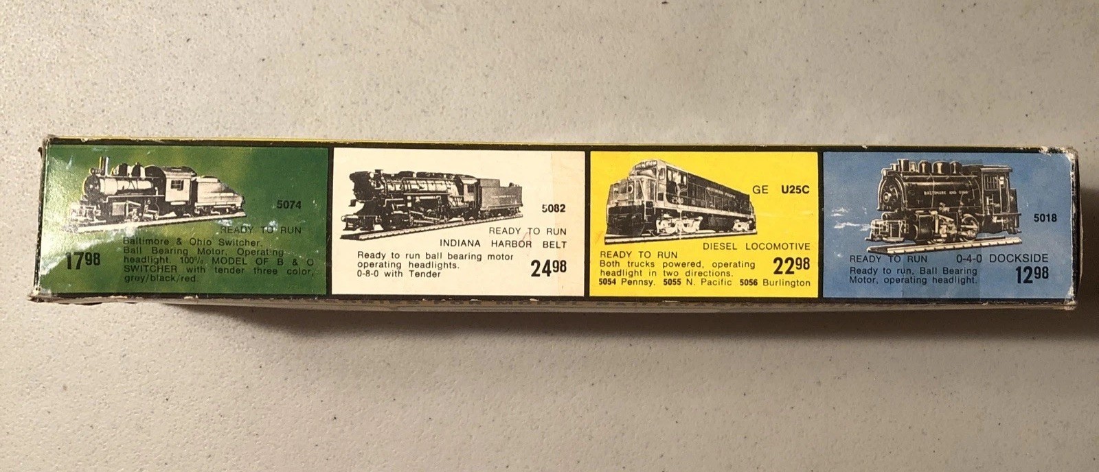 Vintage AHM Reading Lines 266 Locomotive Train Engine – Tested And Runs!