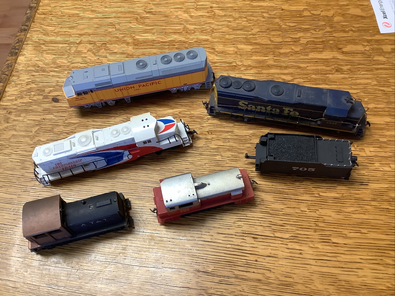 Vintage Tyco Cox Other Ho Gauge Locomotives And One Tender Used For Parts