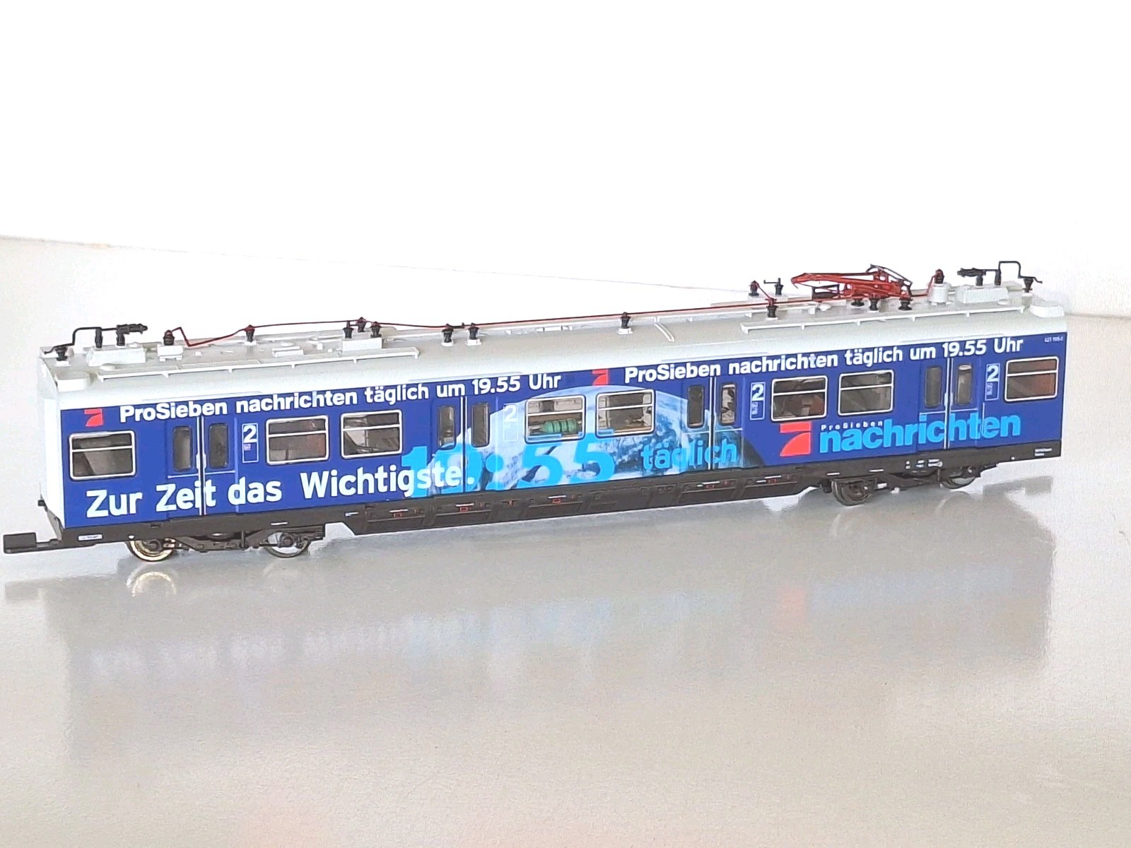 Roco 63006 DCC Ready DB ET 420, 3 Part Urban Railcar Set. Lighting. Exc Cond.HO