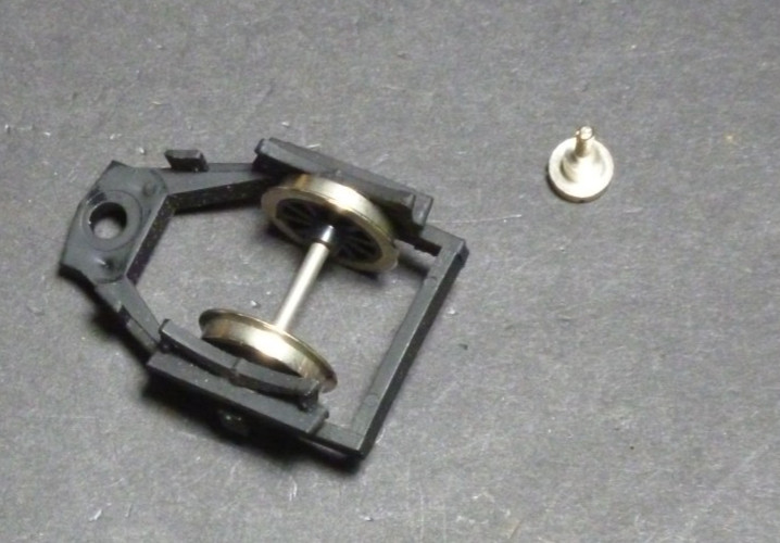 Ho Mehano 2-6-2 Steam Locomotive Guide wheels