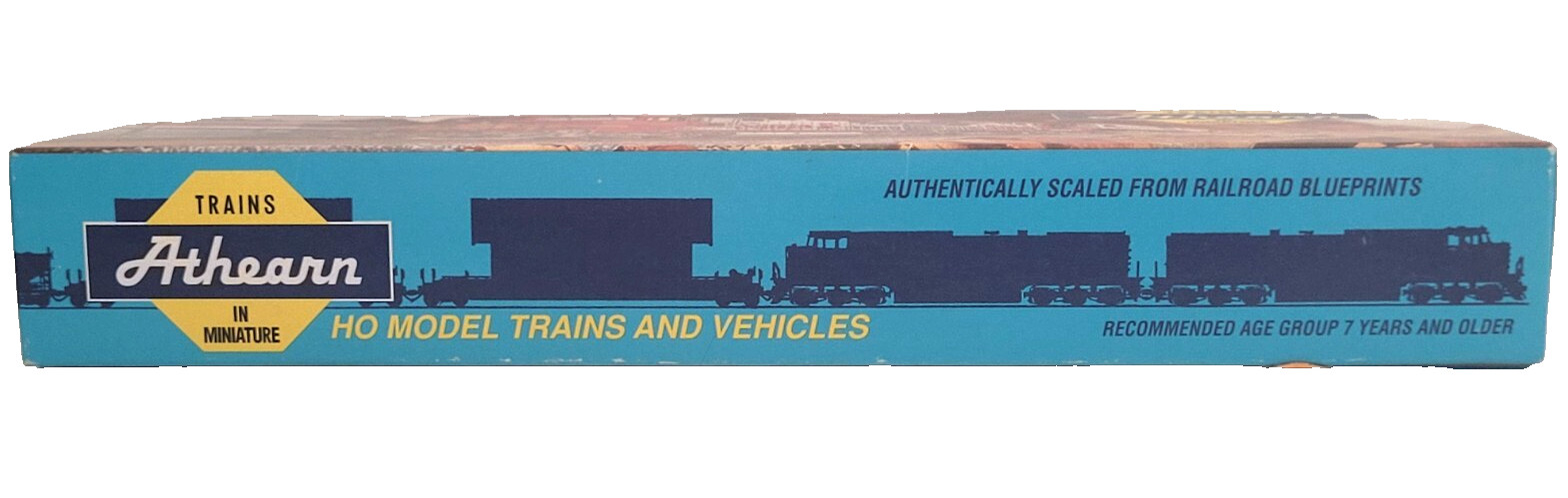 Athearn HO GP38-2 Frisco #671 DC Powered Blue Box Kit Tested