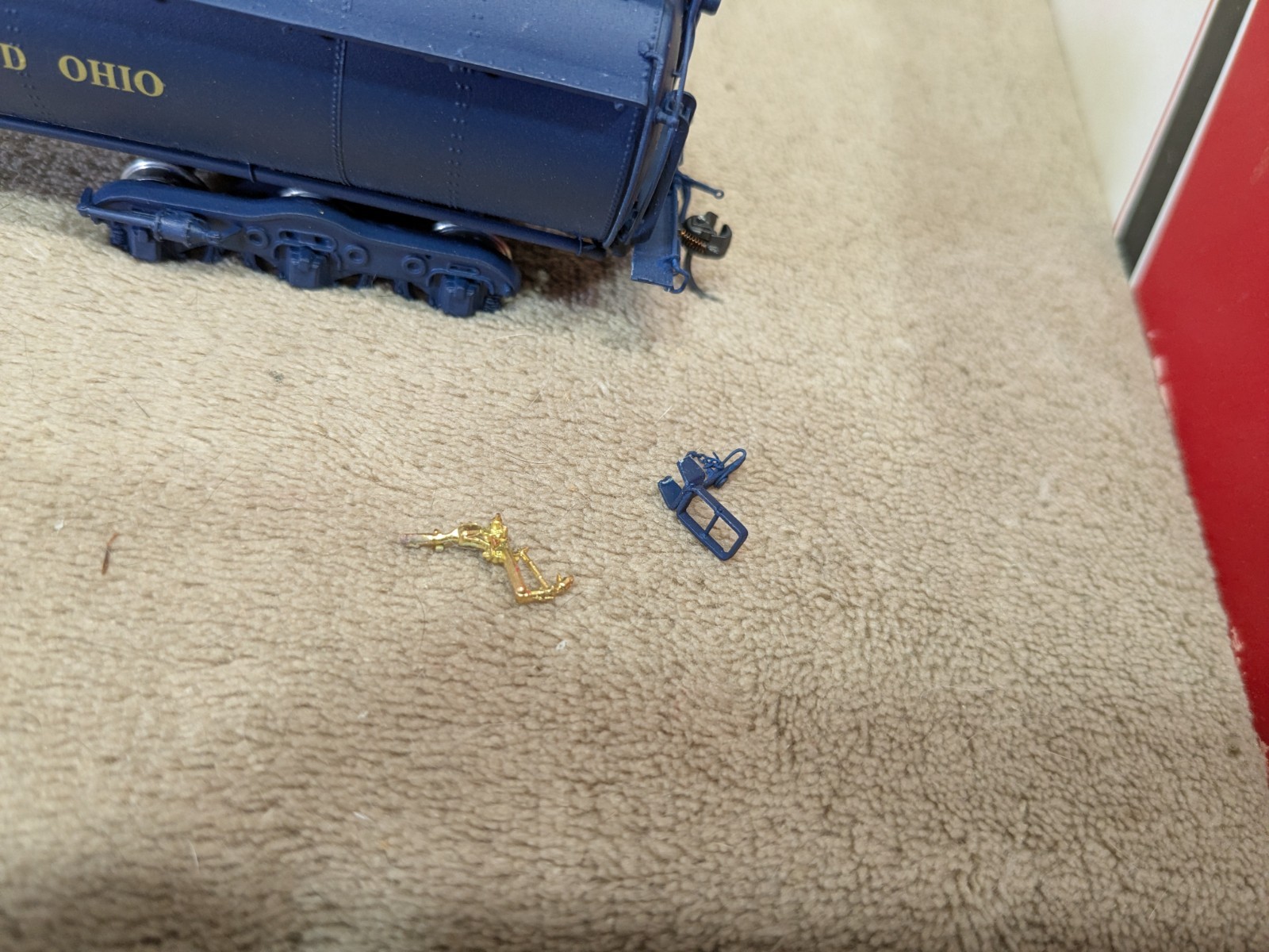 Westside Model Co. HO BRASS B&O G-Emerson 4-4-4-4 Steam Loco Tender