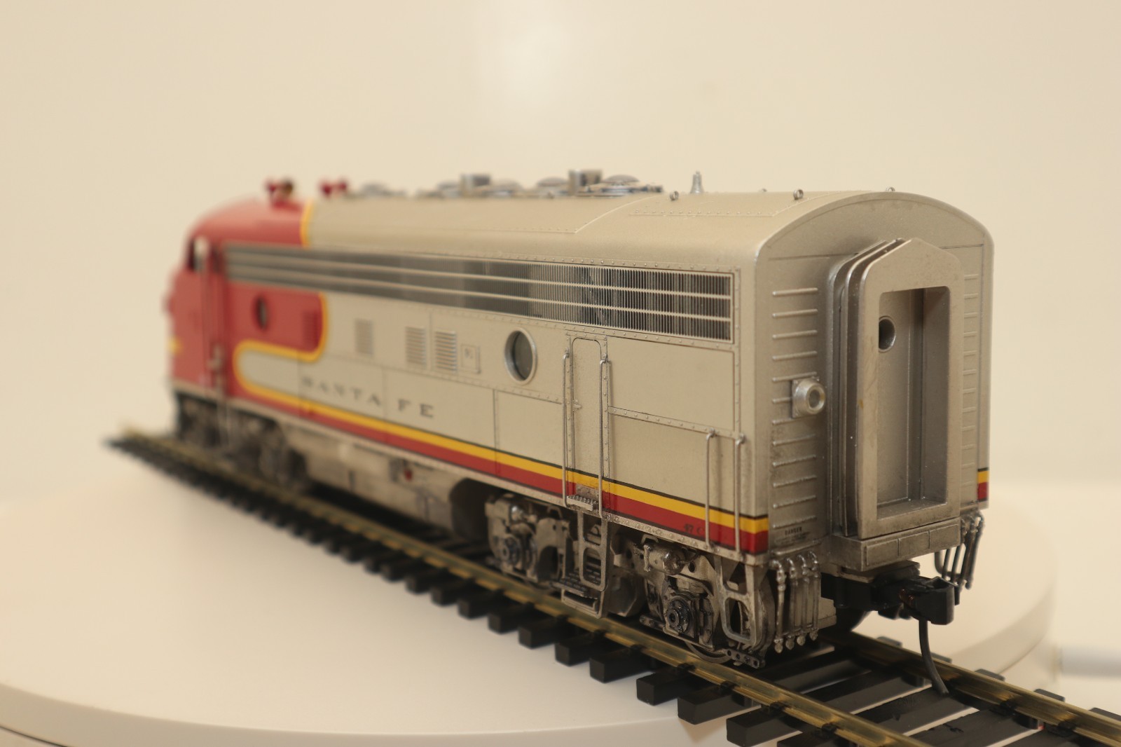 3rd Rail, 2-Rail O, #47, Santa Fe, F-7 POWERED A, QSI/DCC, Run #1, C-7 EX/OB