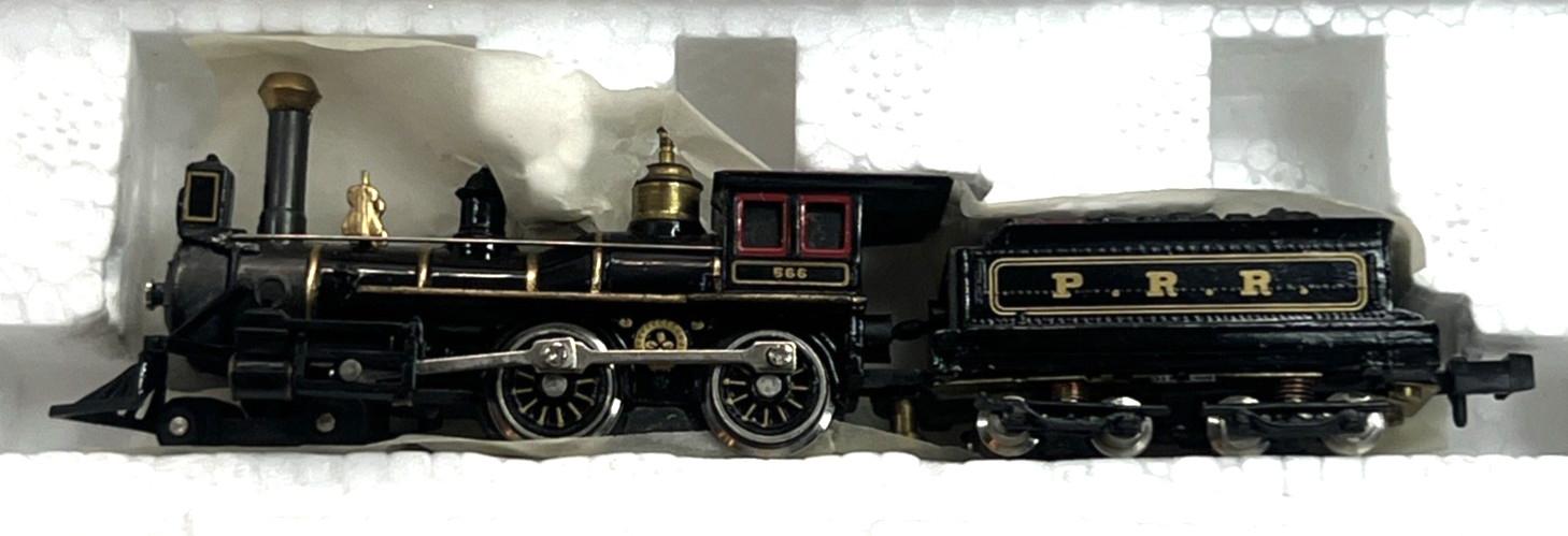 Bachmann N Scale 4-4-0 Pennsylvania Steam Locomotive Model Train Engine 11753