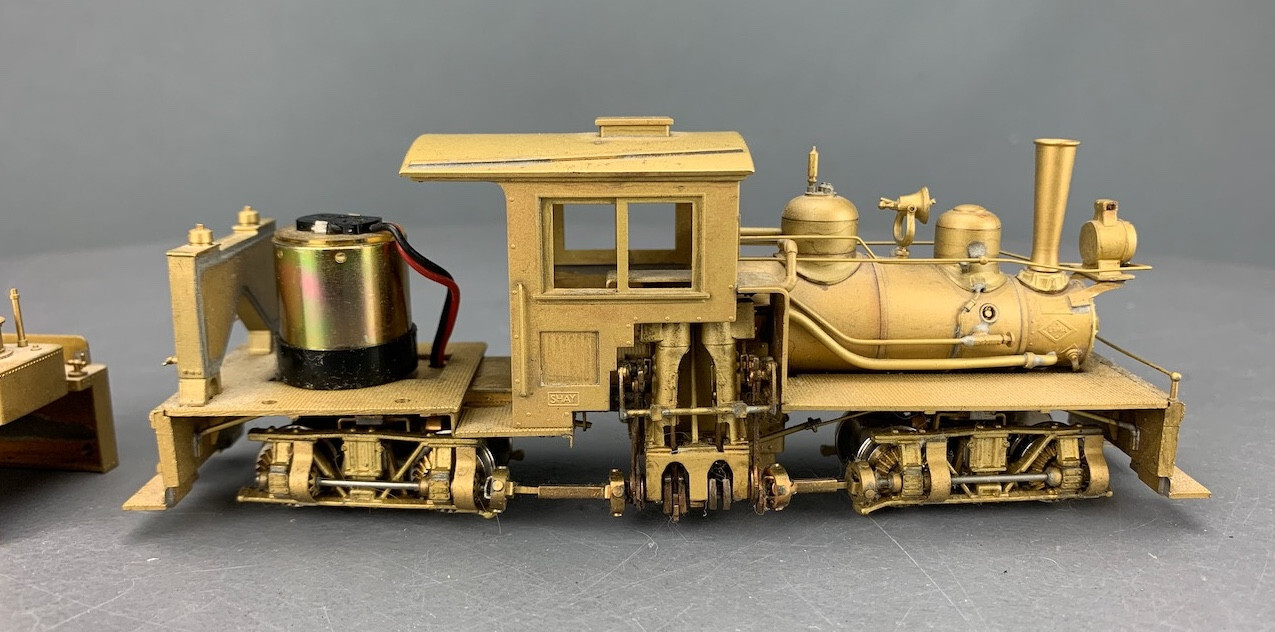 On2 Brass KTM Models 13 Ton Shay w/Grandt Line Drive O2897