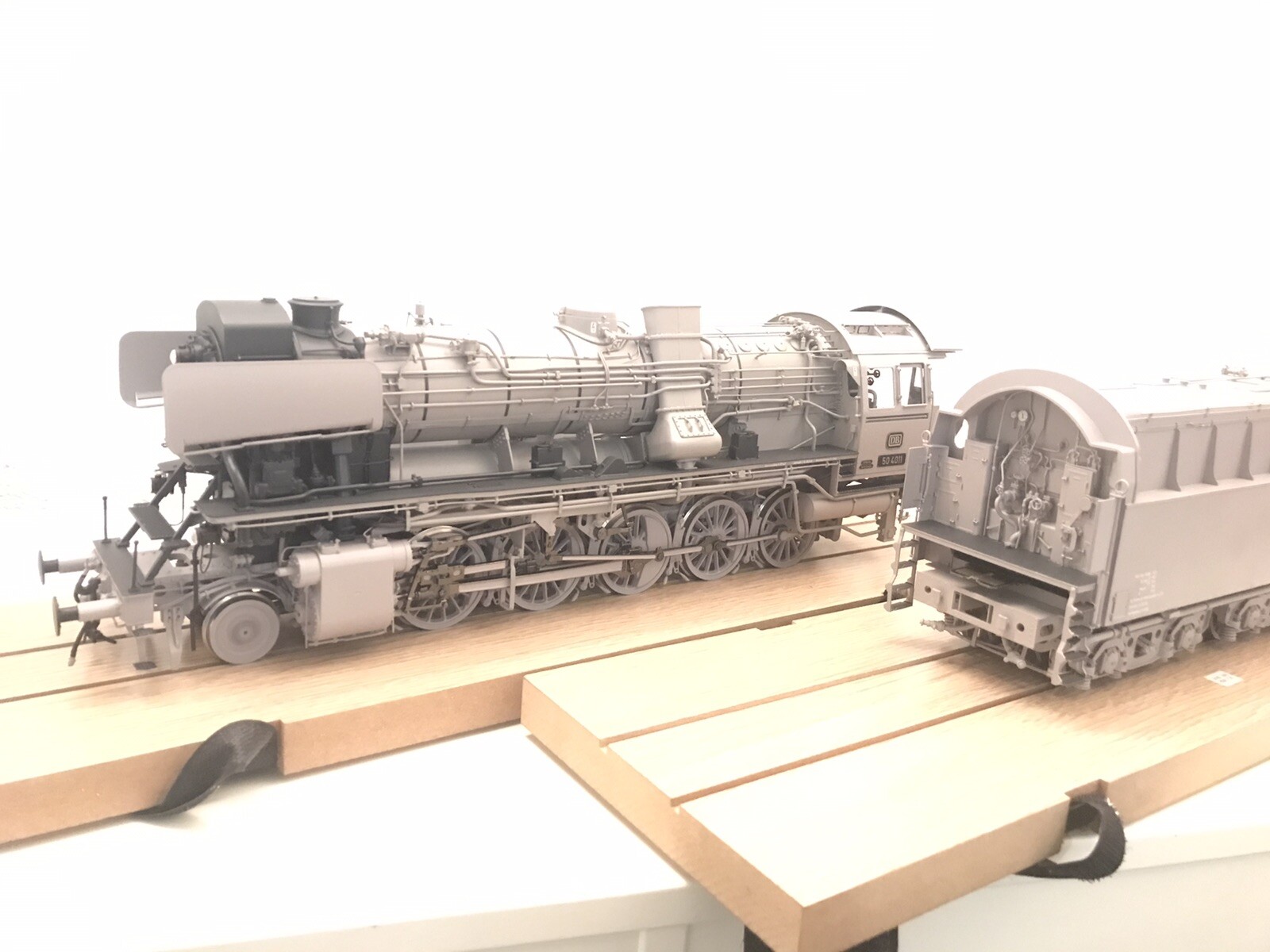 KM1 Gauge 1 Steam Franco Crosti Br 50 4011 DB Photo Paint Special Series Limited