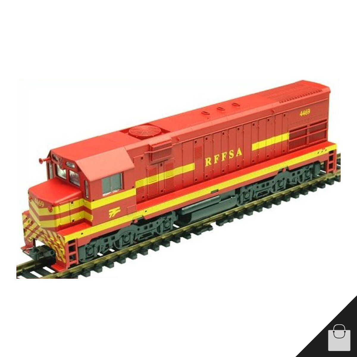 Frateschi Electric Locomotive G22CU RFFSA 3042 HO Miniature Brazilian Train 1:87