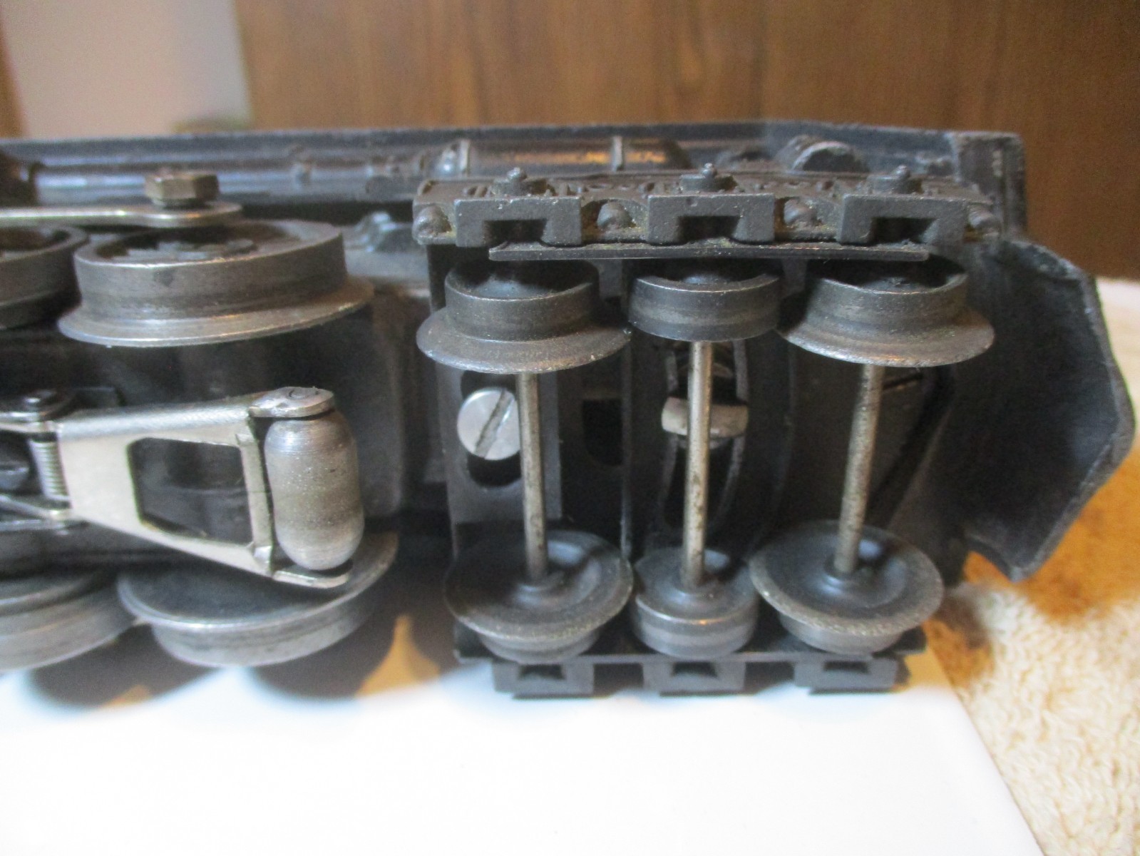 Lionel 681 postwar Steam Locomotive 6-8-6 O Gauge + 2671W-6 Tender Tested Great