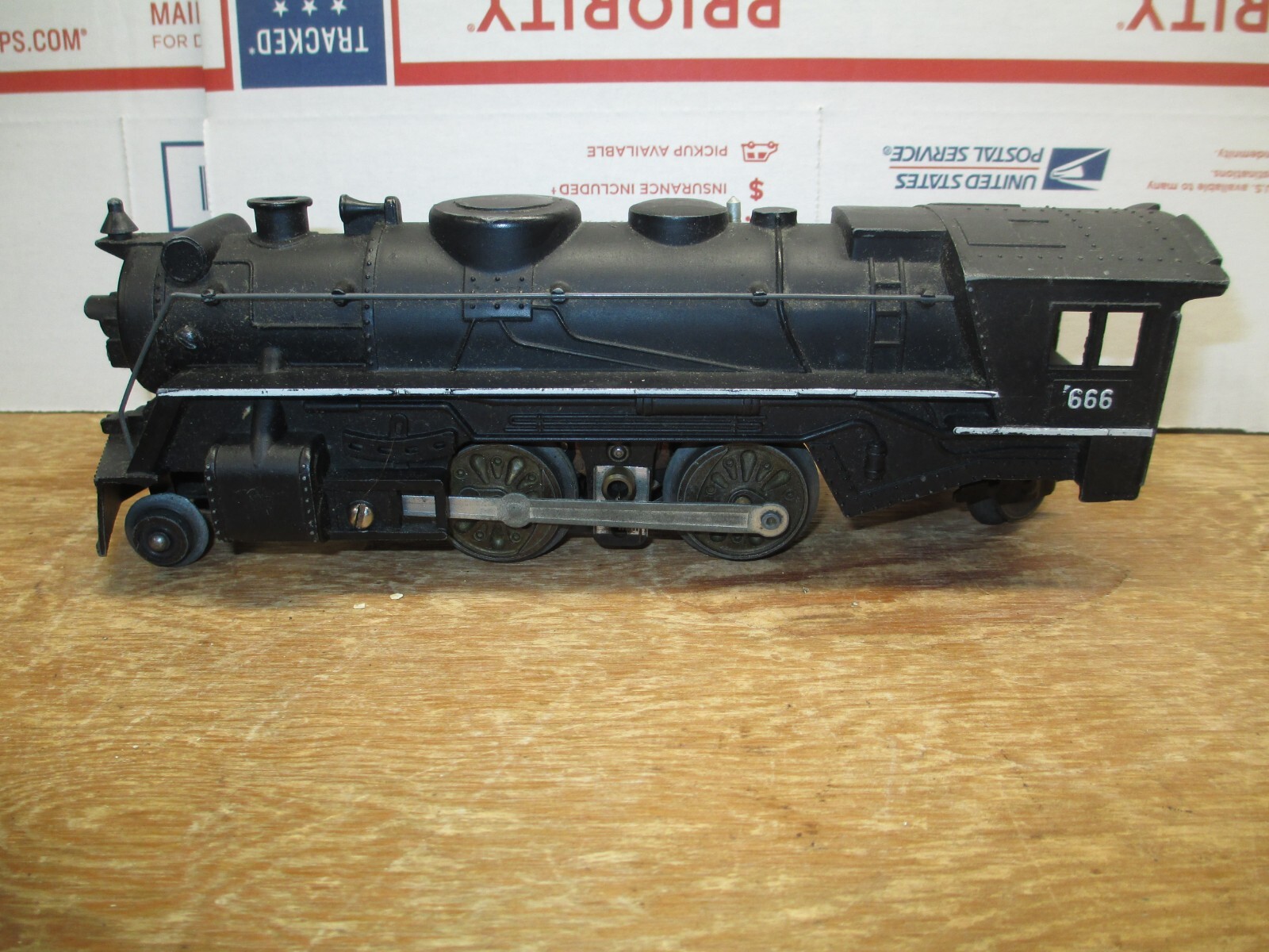 VINTAGE MARX LOCOMOTIVE #666 LISTING # 1
