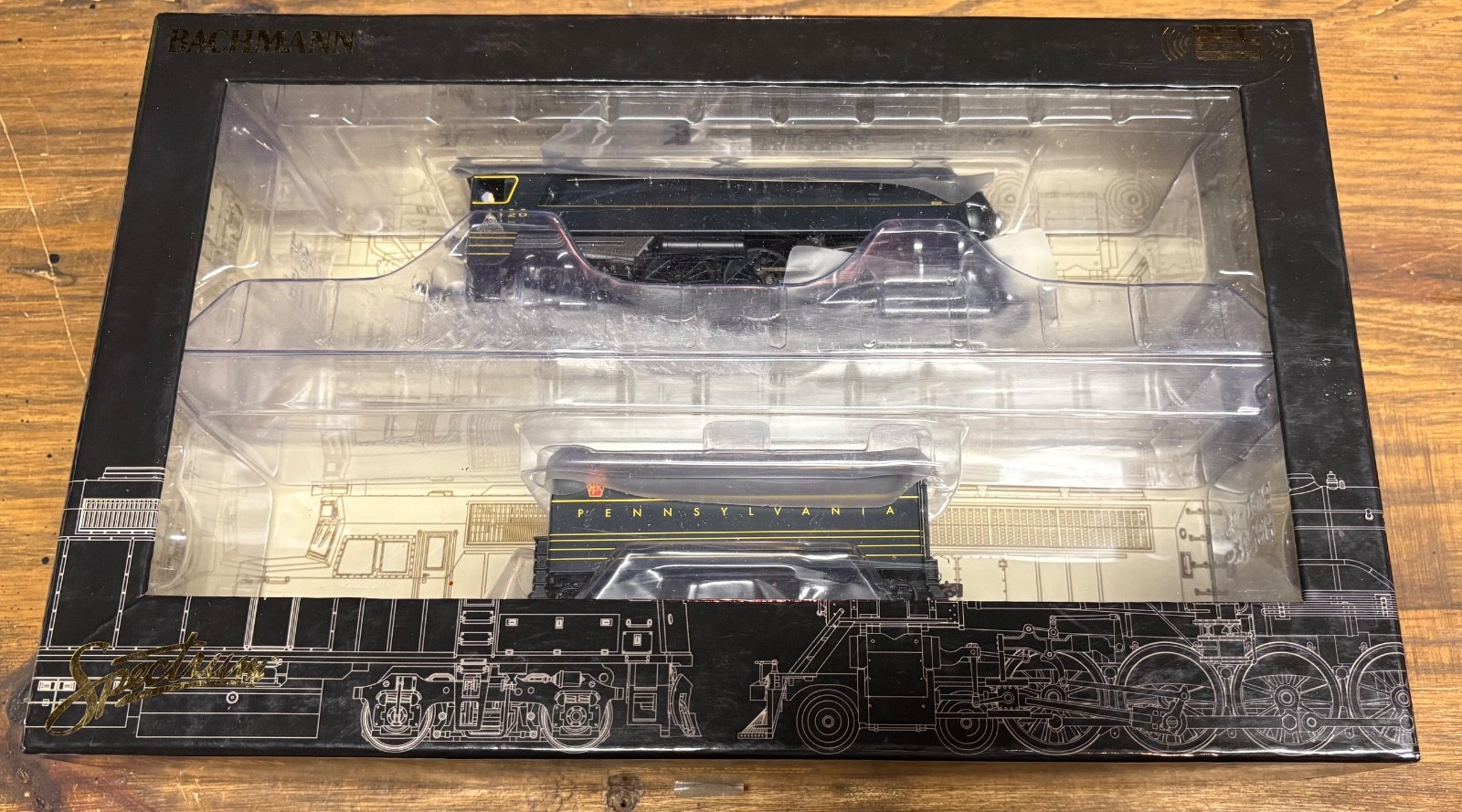 HO-Bachmann 85301 Pennsylvania RR K4 Steam Loco #1120 DCC Onboard – Tested Runs