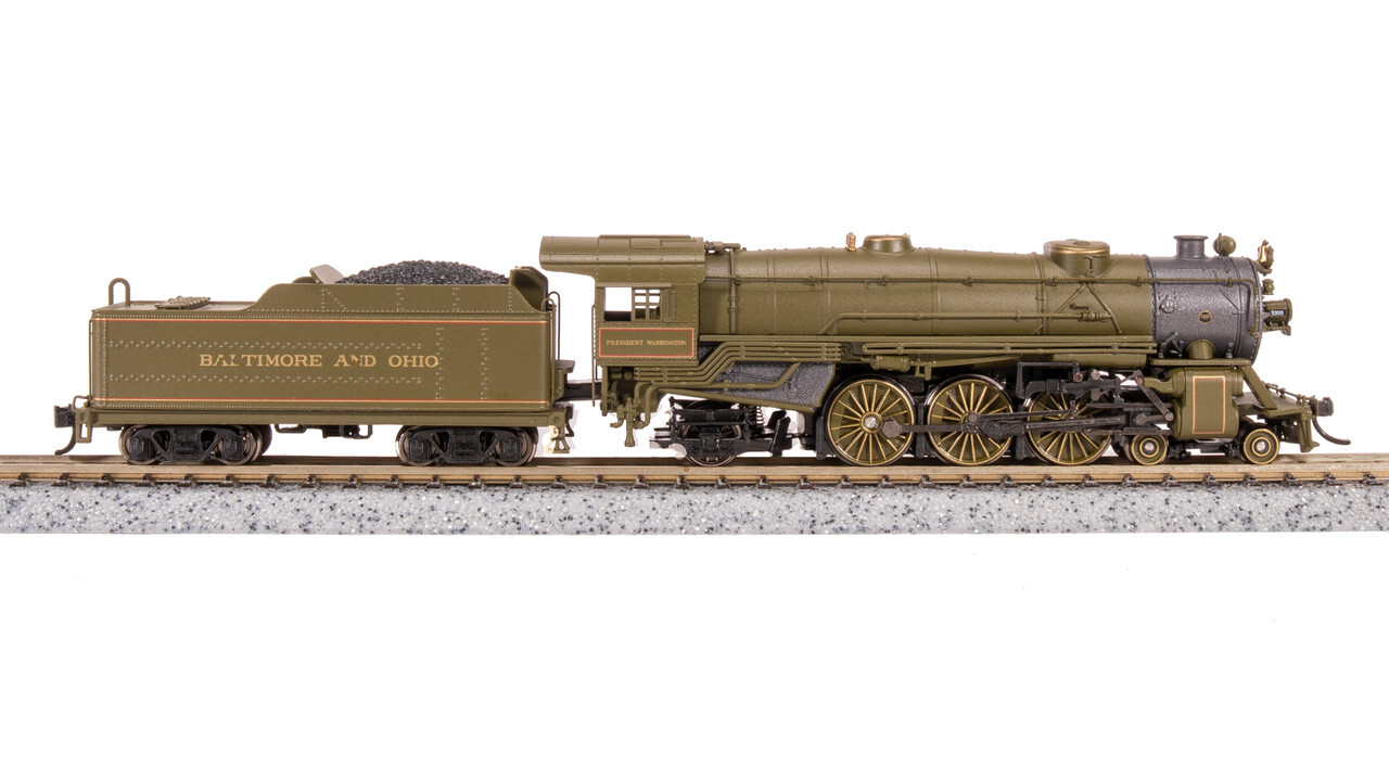 Broadway Limited 7984 N Scale B&O Heavy Pacific 4-6-2 President Lincoln #5314