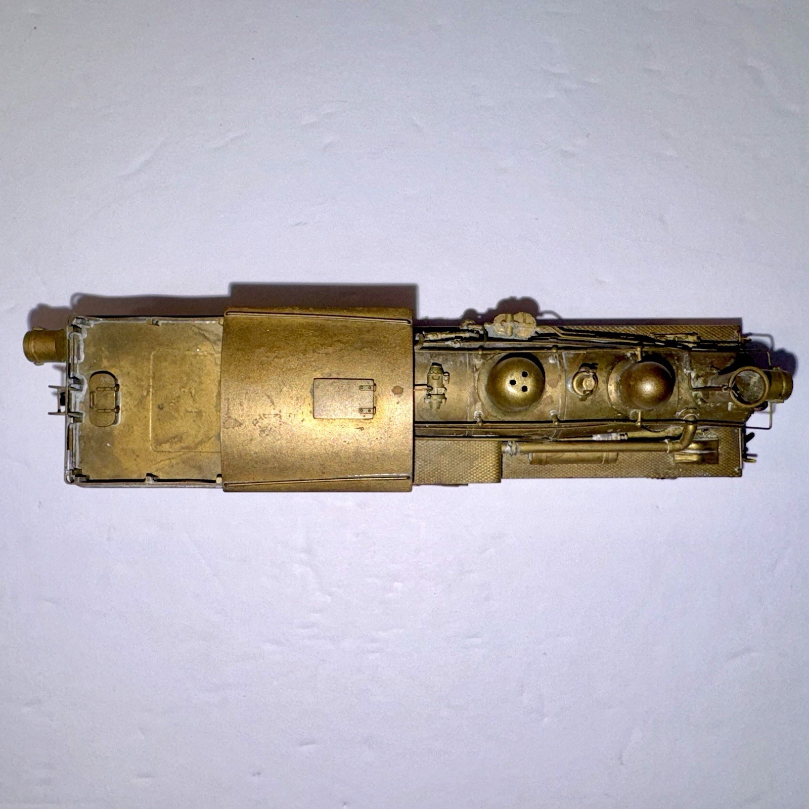 HO UNITED 2-TRUCK SHAY CLASS B GEARED LOGGING LOCOMOTIVE BRASS VINTAGE PFM???