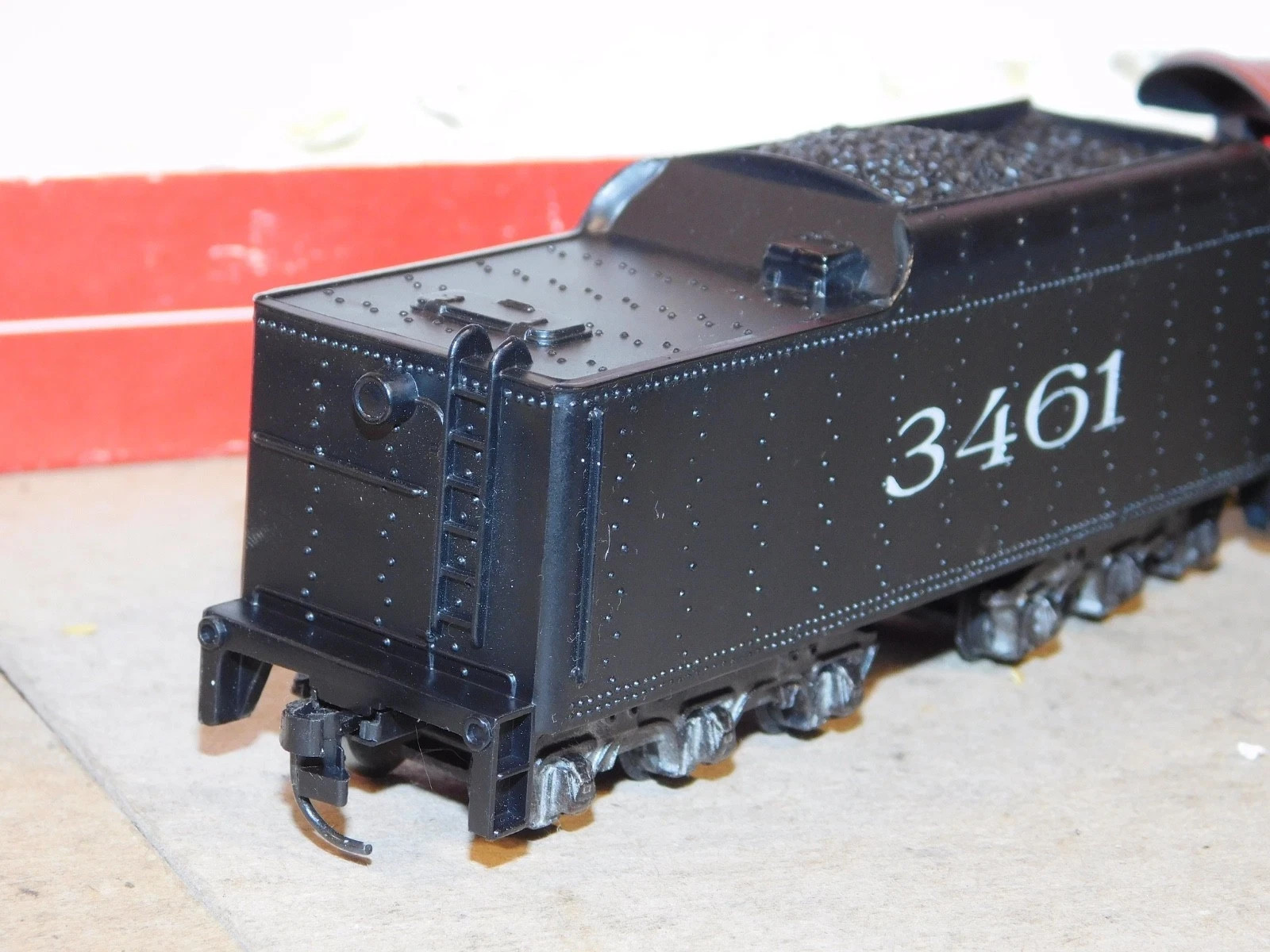 Mantua PowerDrive HO Santa Fe 4-6-4 Hudson Locomotive & Tender Sagami Motor
