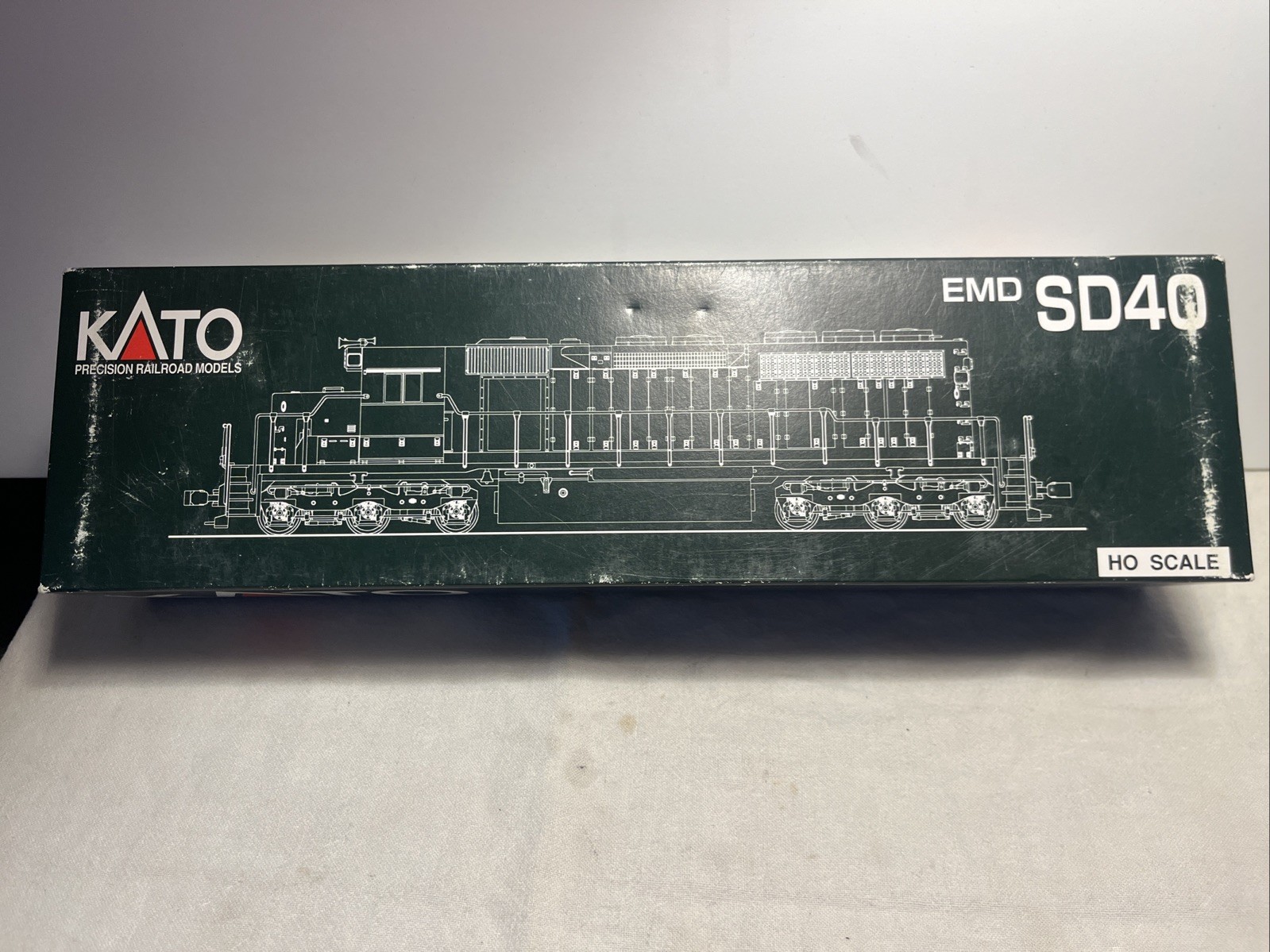 HO Scale Kato Santa Fe Sd40-2 #5014 DCC Ready READ DESCRIPTION