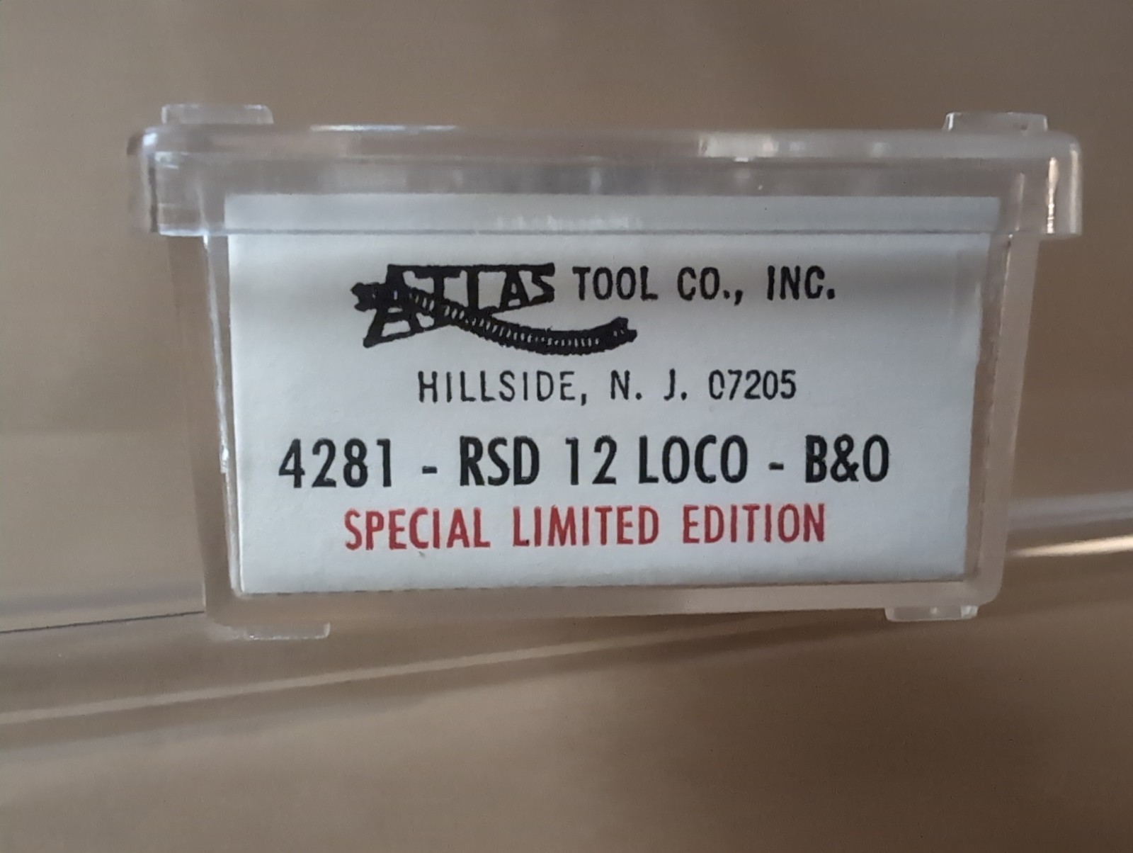 Kato Atlas N Vintage B&O RSD12 #2016 Baltimore & Ohio #4281 Limited Edition ’87