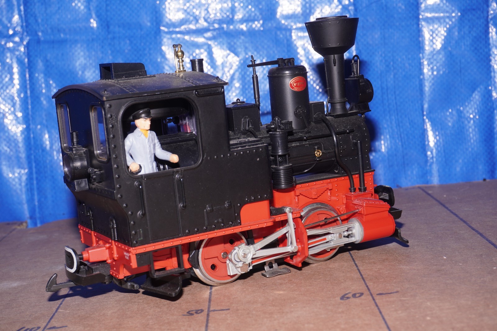 LGB Stainz Digital 20212 G-Scale Steam Locomotive with Sound, Black