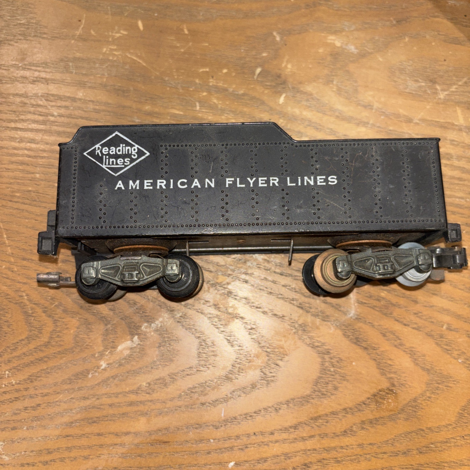 American Flyer Lines Atlantic Reading Lines Plug in Tender Untested As Is