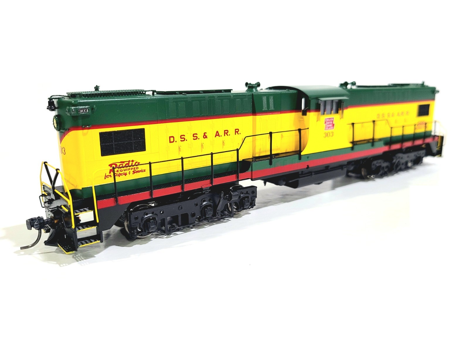 Division Point DSS&A Baldwin Center Cab Duluth South #303 HO Brass DP-3401.6 DCC