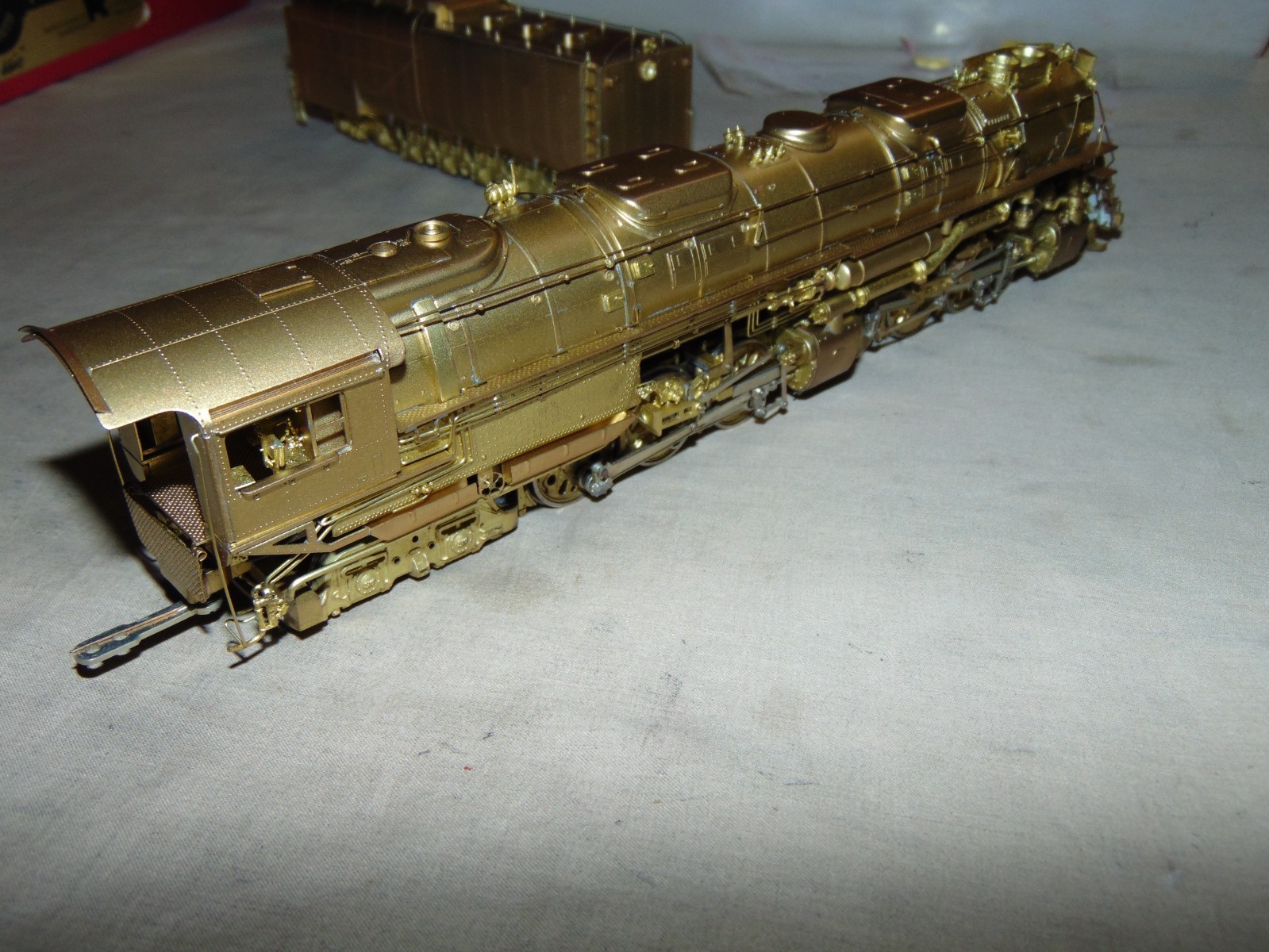 KEY IMPORTS HO BRASS 3985 4-6-6-4 UNPAINTED UNION PACIFIC CHALLENGER #72
