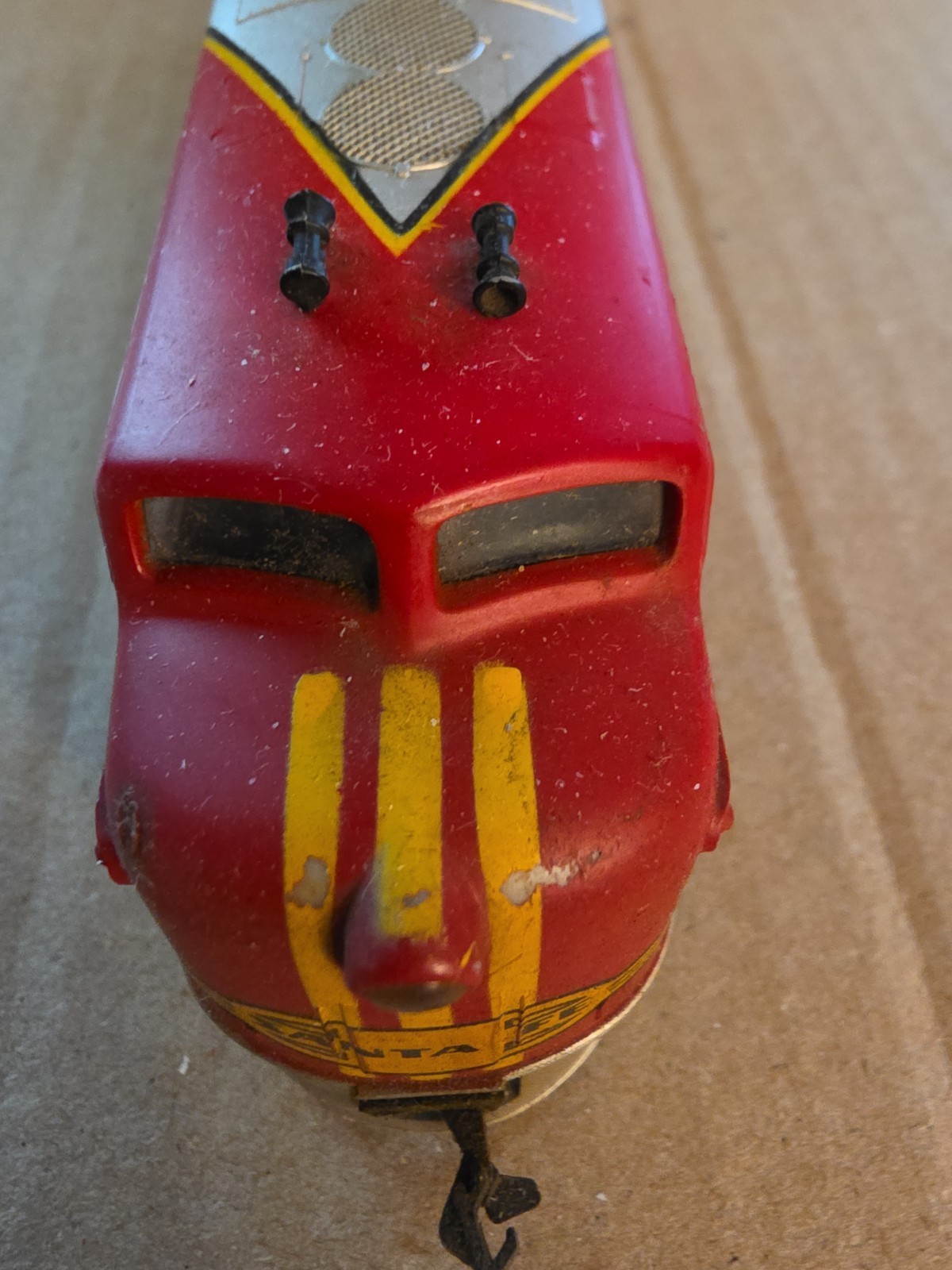 Bachman Locomotive Santa Fe Red War Bonnet