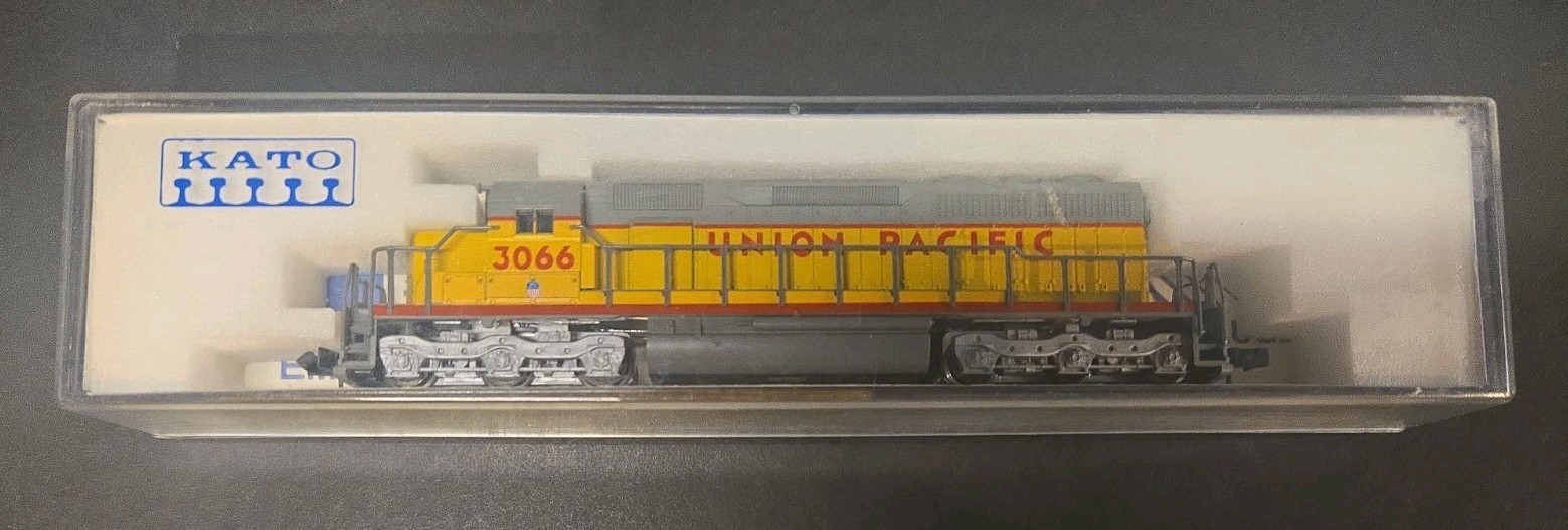 Kato 176-20W N Scale Union Pacific EMD SD40 Locomotive 3066 See Details!