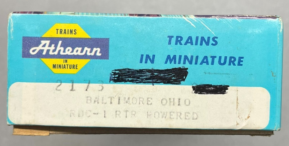 ATHEARN HO #2173 – RDC 1 – Baltimore & Ohio