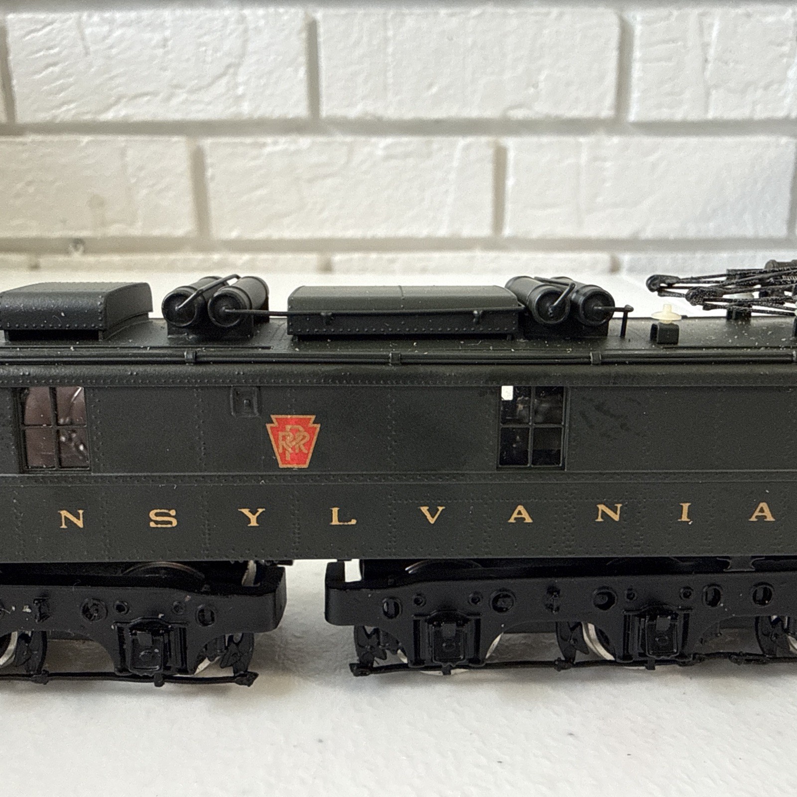 Custom NJ Brass 344 HO Brass Train PRR Pennsylvania Class FF-2 Electric ~AS IS