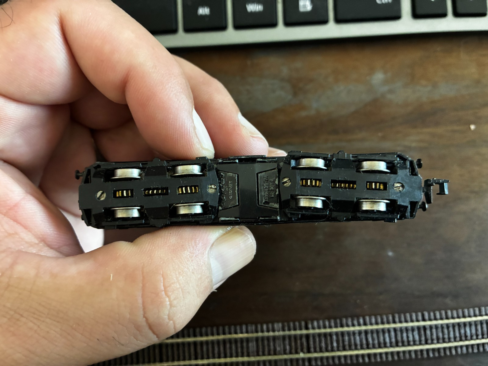 [T-N] Arnold/Rapido N Scale DB BR150 Electric Locomotive Working! No Box
